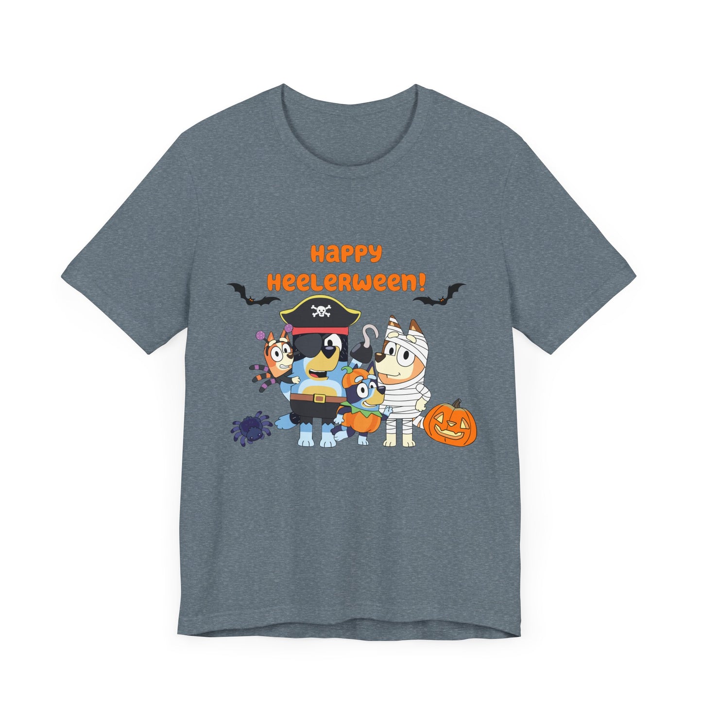 Happy Heelerween Jersey Short Sleeve Tee