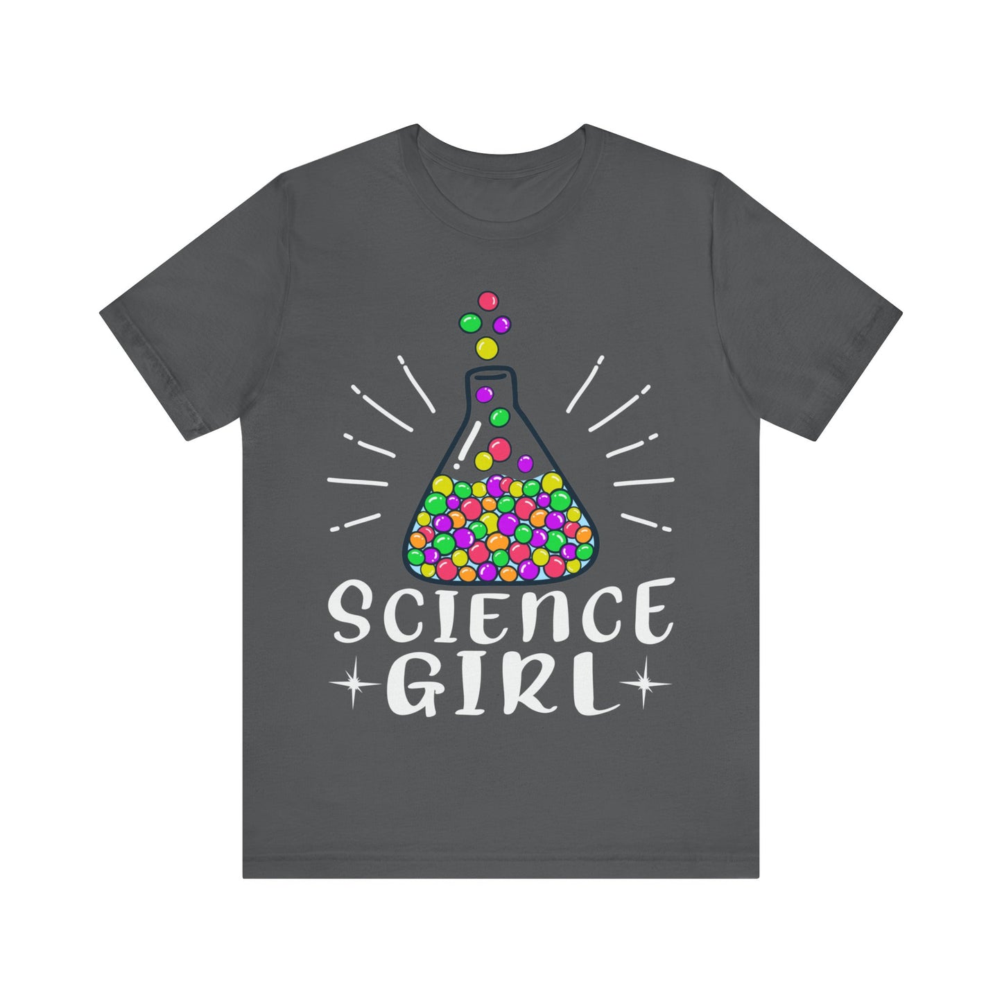 Science Girl Jersey Short Sleeve Tee