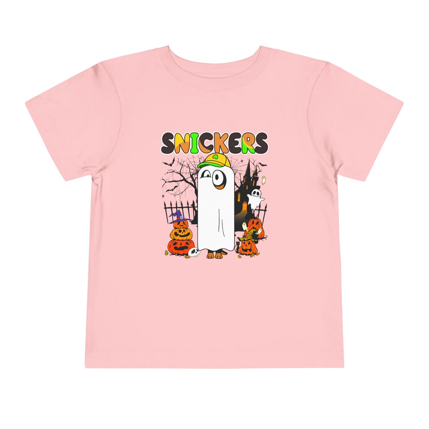 Snickers Ghost Toddler Short Sleeve Tee
