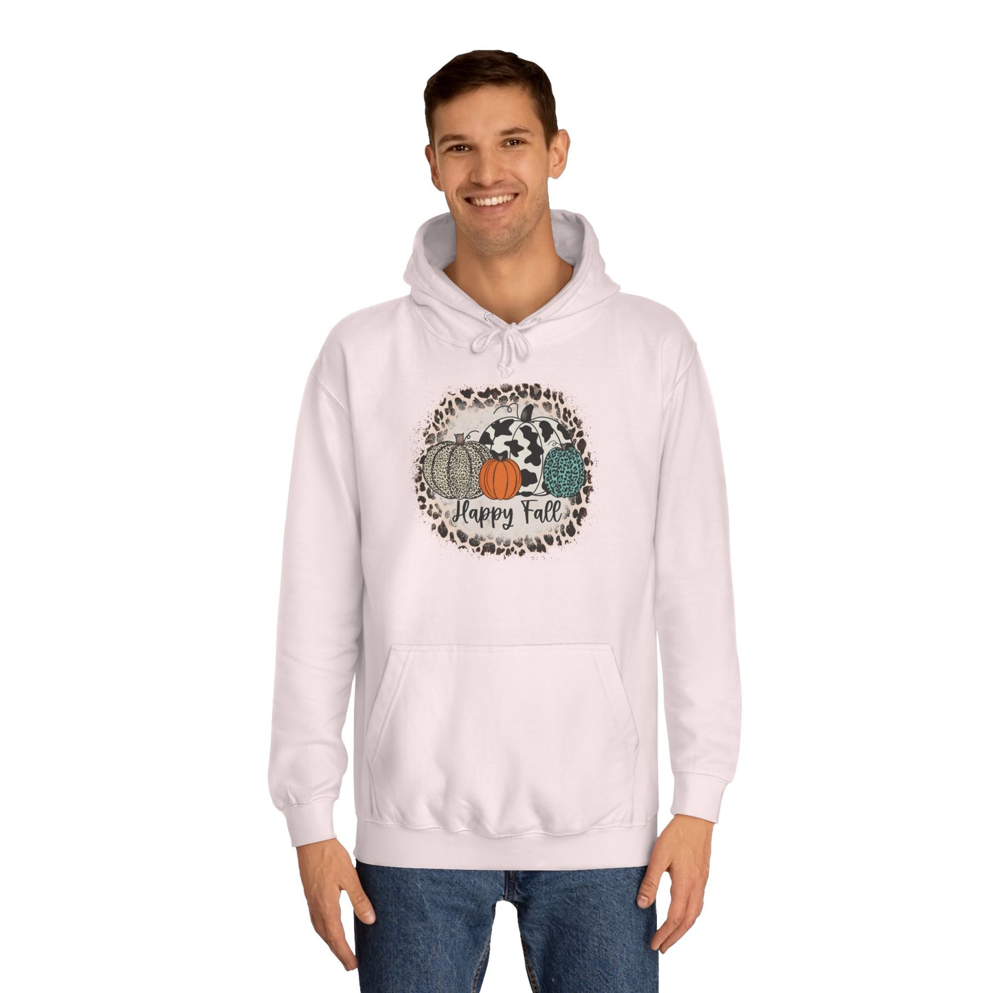 Happy Fall College Hoodie