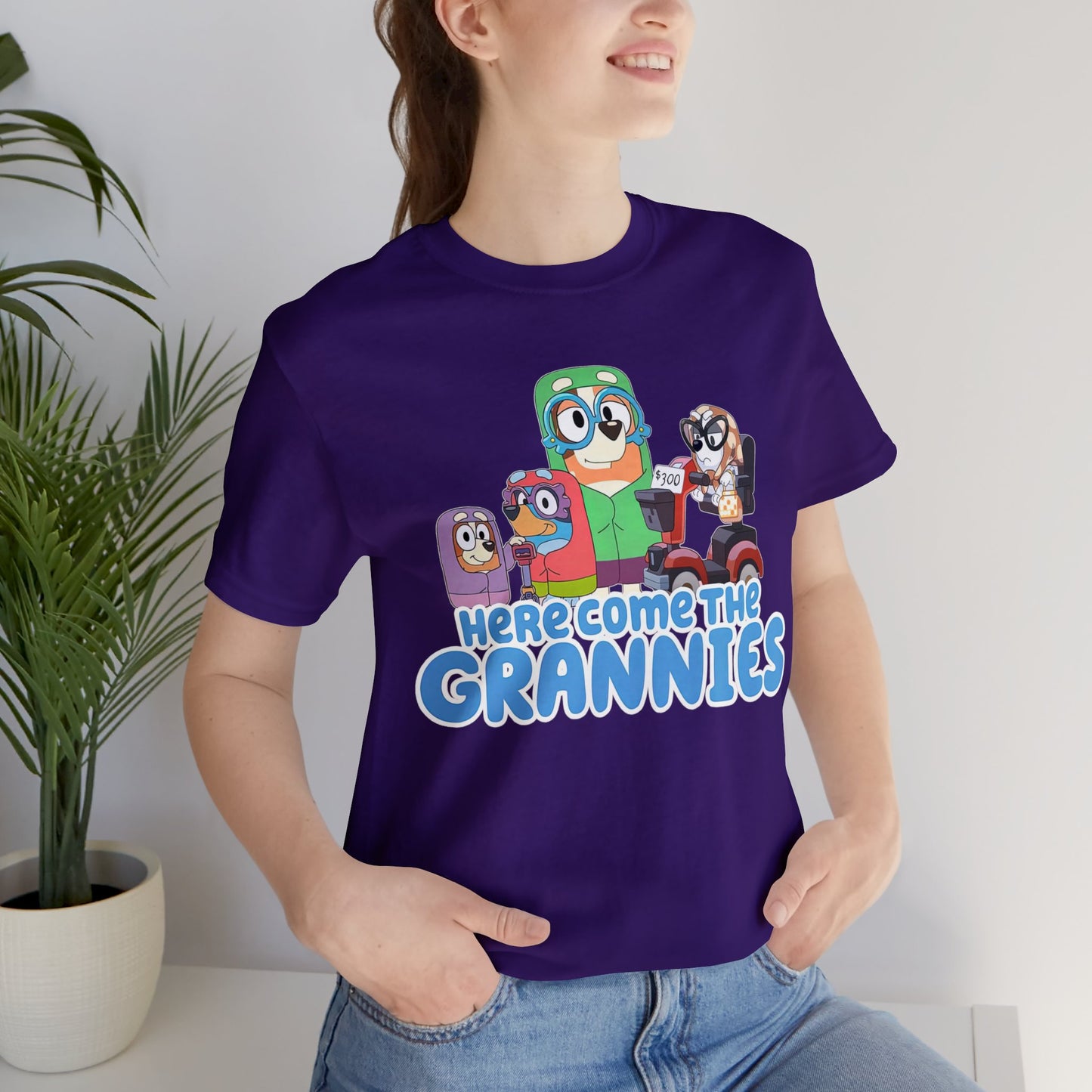 Here Comes the Grannies Short Sleeve Tshirt