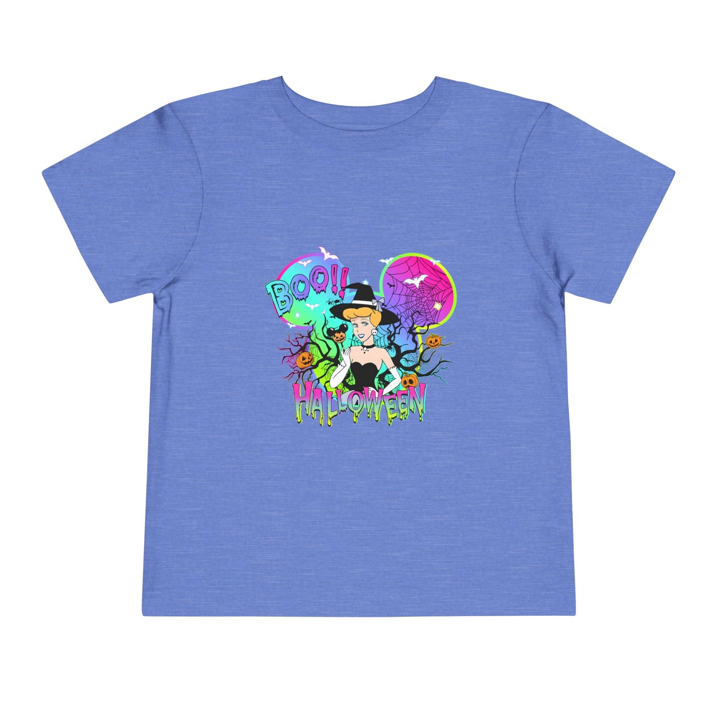 Cinderella Boo! Halloween Toddler Short Sleeve Tee