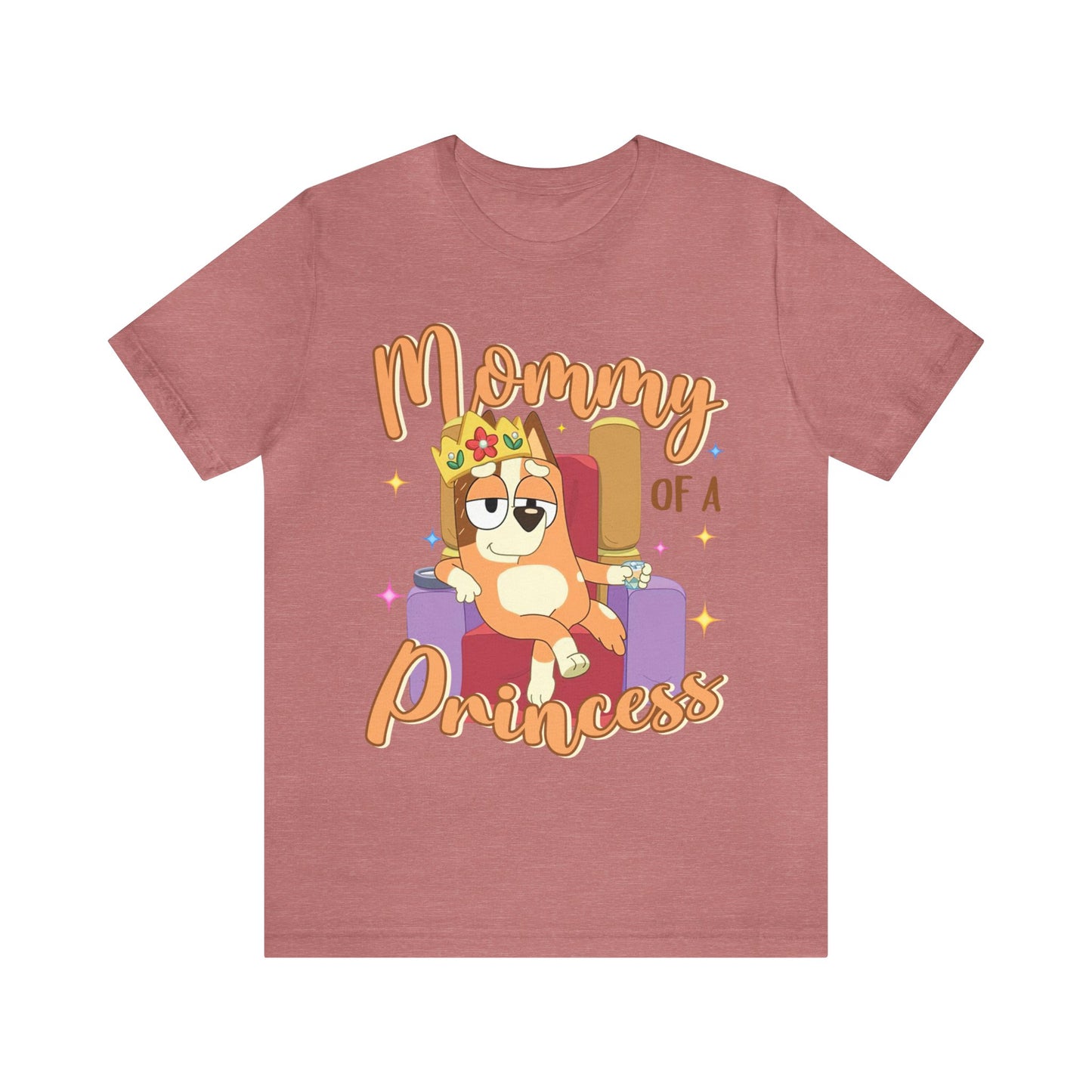 Mommy of a Princess Short Sleeve Tshirt
