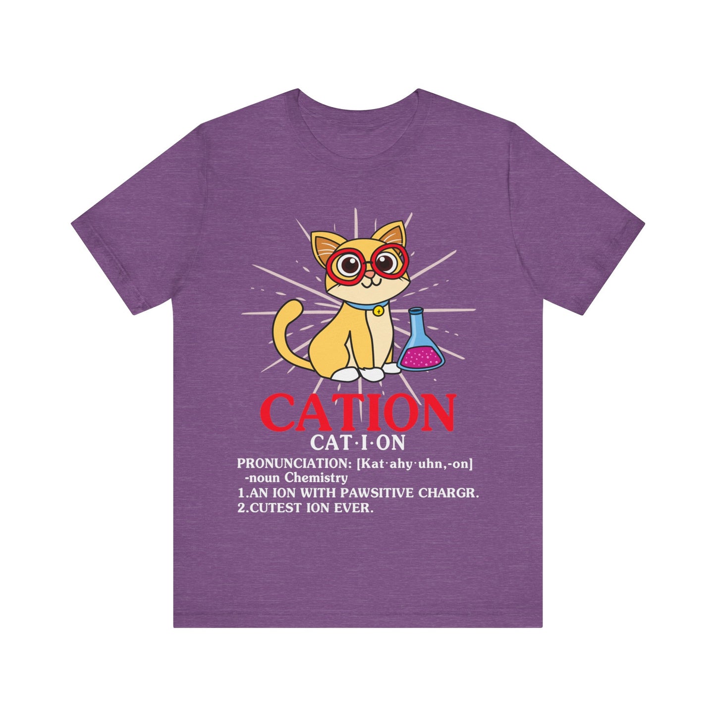 Cat-I-On (Cation) Definition Jersey Short Sleeve Tee