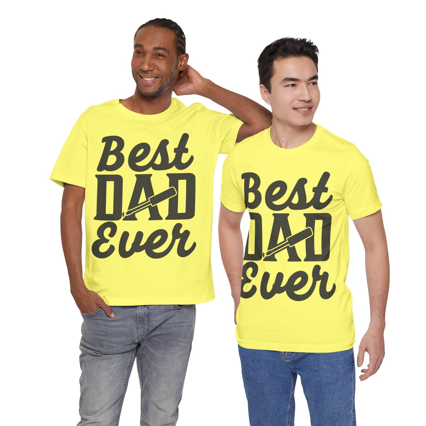 Best Dad Every Jersey Short Sleeve Tee