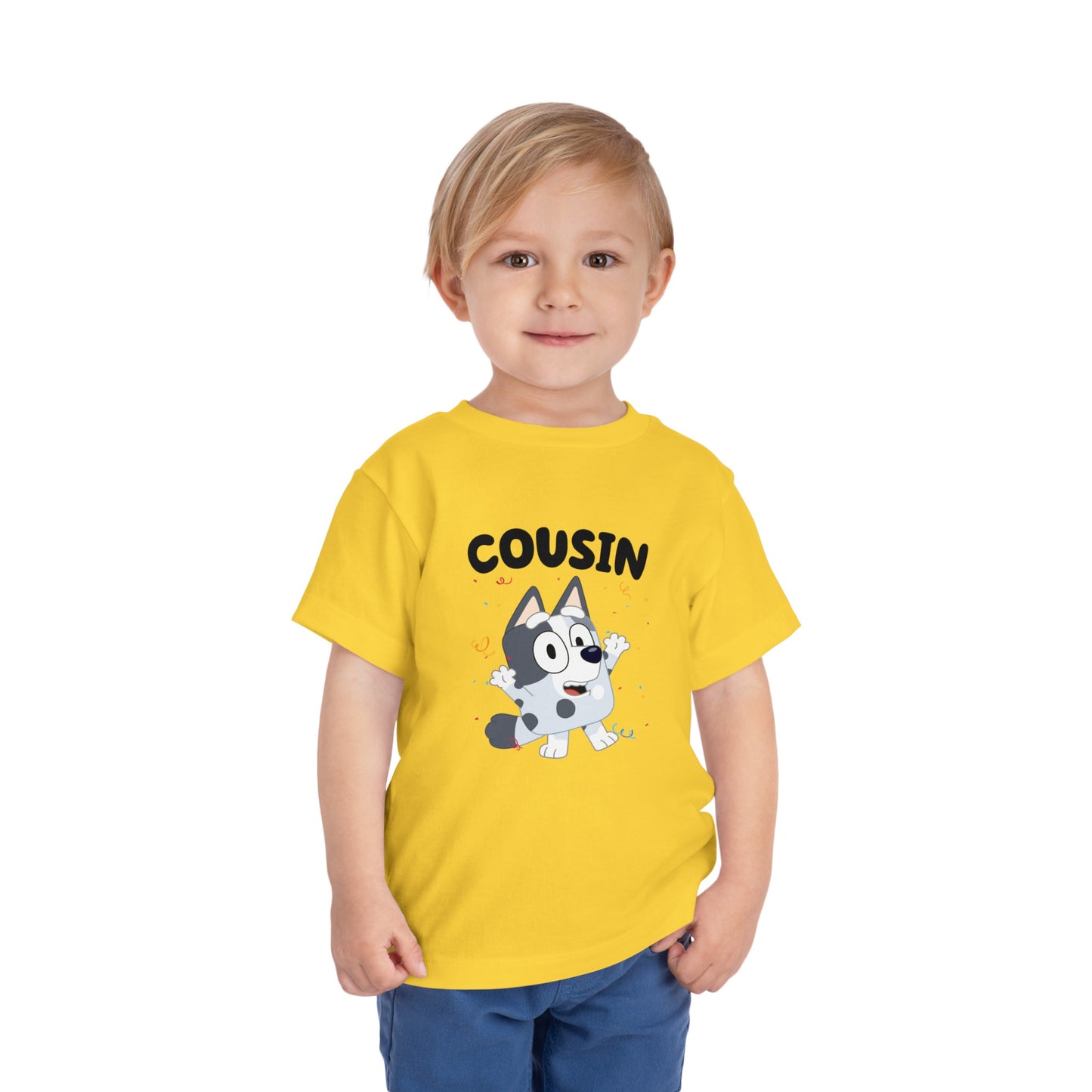 Cousin Birthday Toddler Short Sleeve Tee