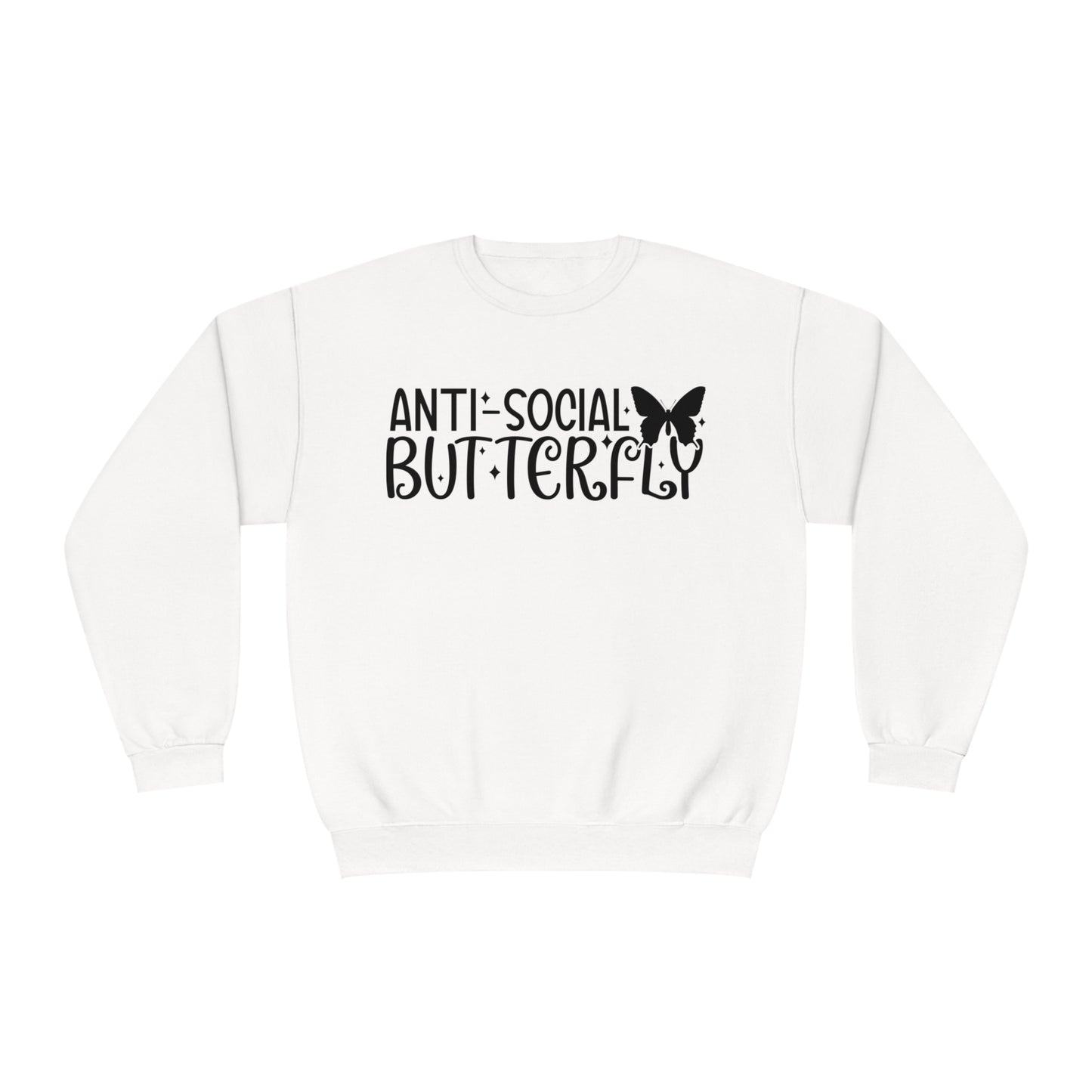 Anti-Social Butterfly Crewneck Sweatshirt