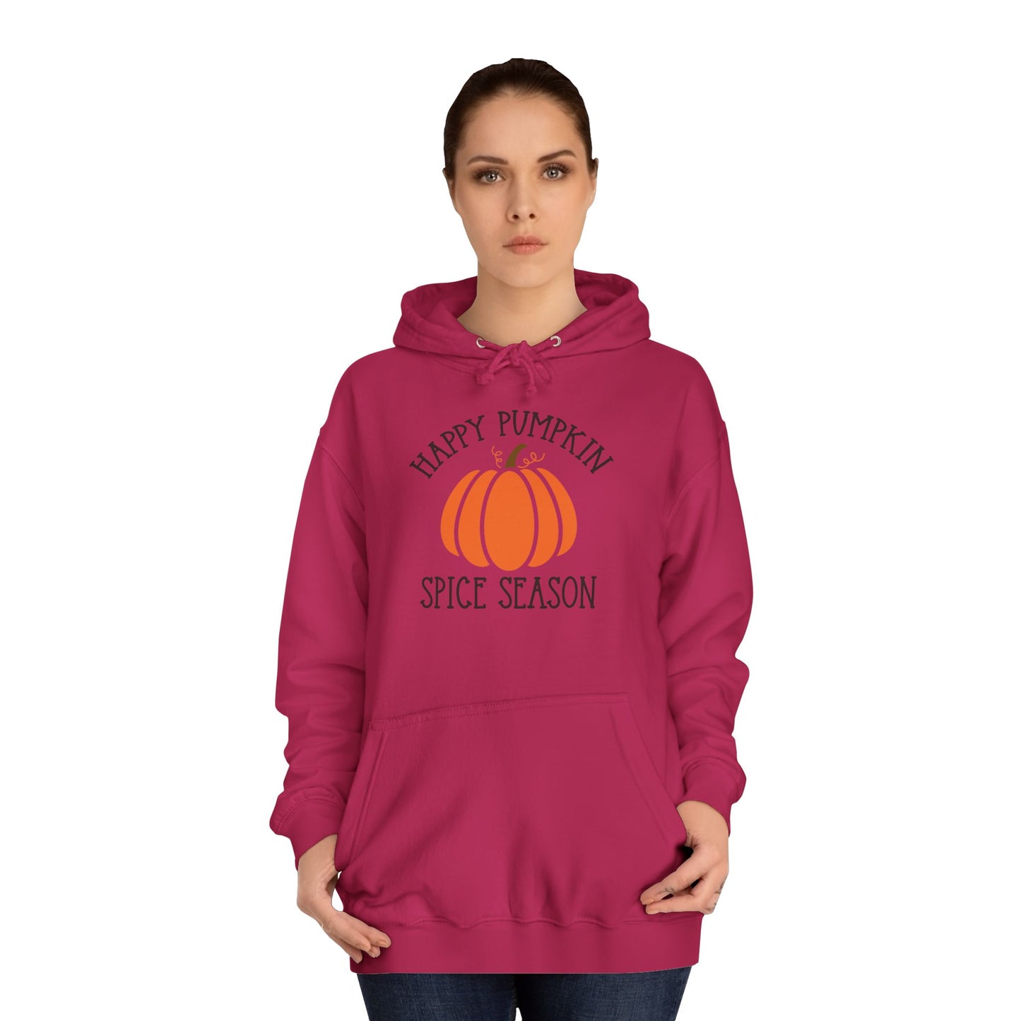 Happy Pumpkin Spice Season College Hoodie