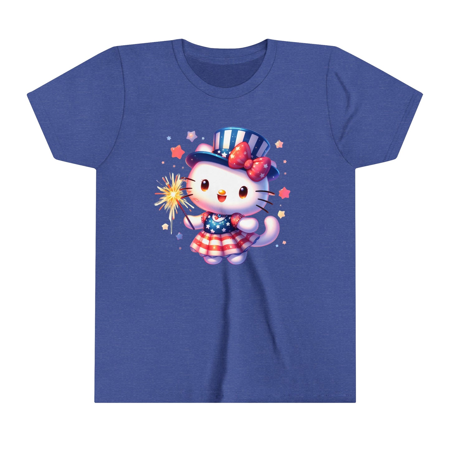 Sparkler Hello Kitty Youth Short Sleeve Tee