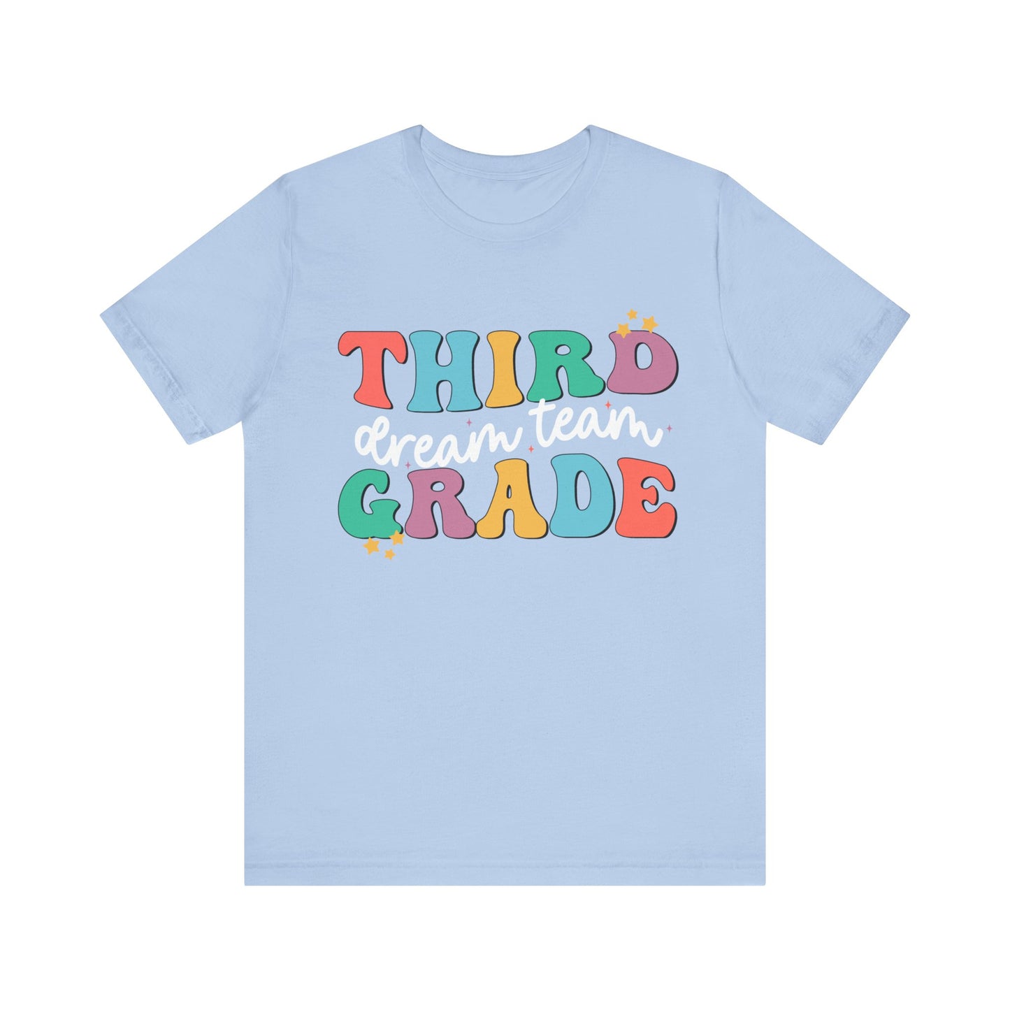 Third Grade Dream Team Jersey Short Sleeve Tee