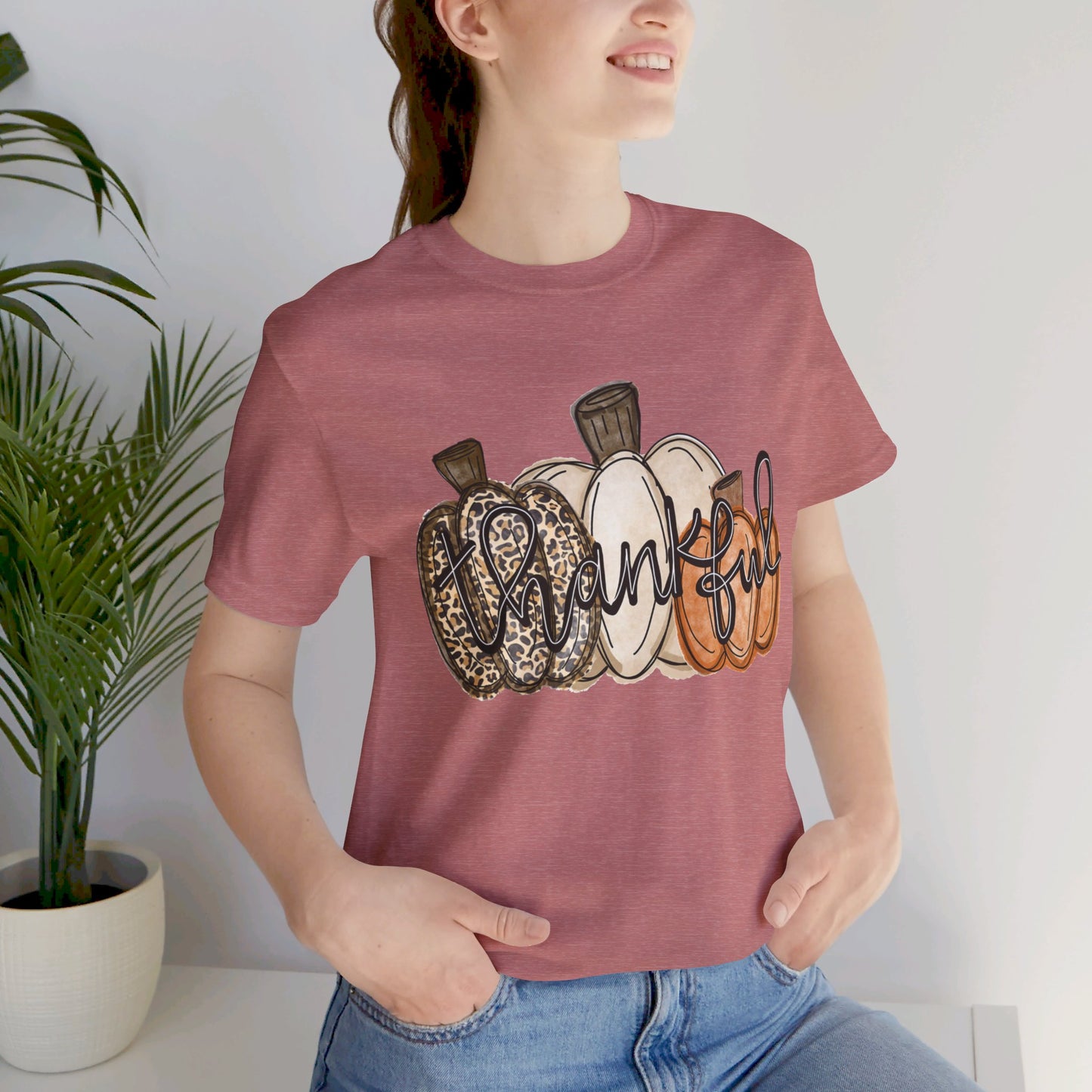 Thankful Jersey Short Sleeve Tee