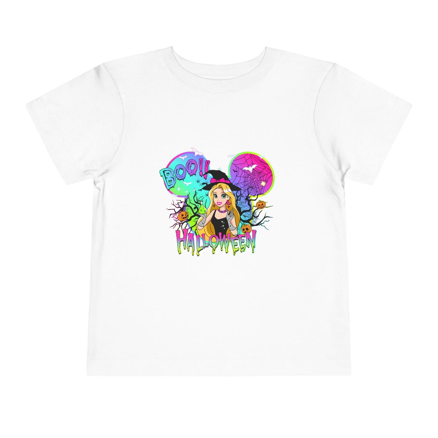 Rapunzel Boo! Halloween Toddler Short Sleeve Tee