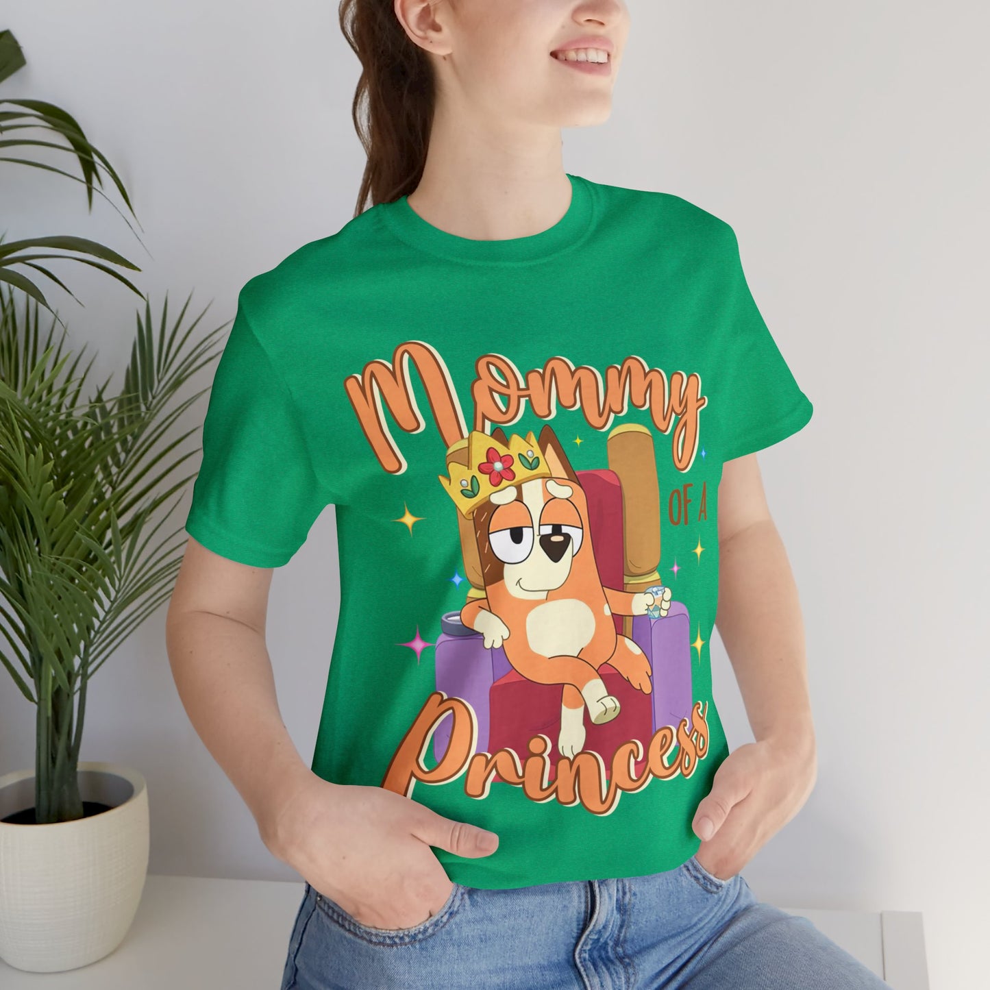Mommy of a Princess Short Sleeve Tshirt