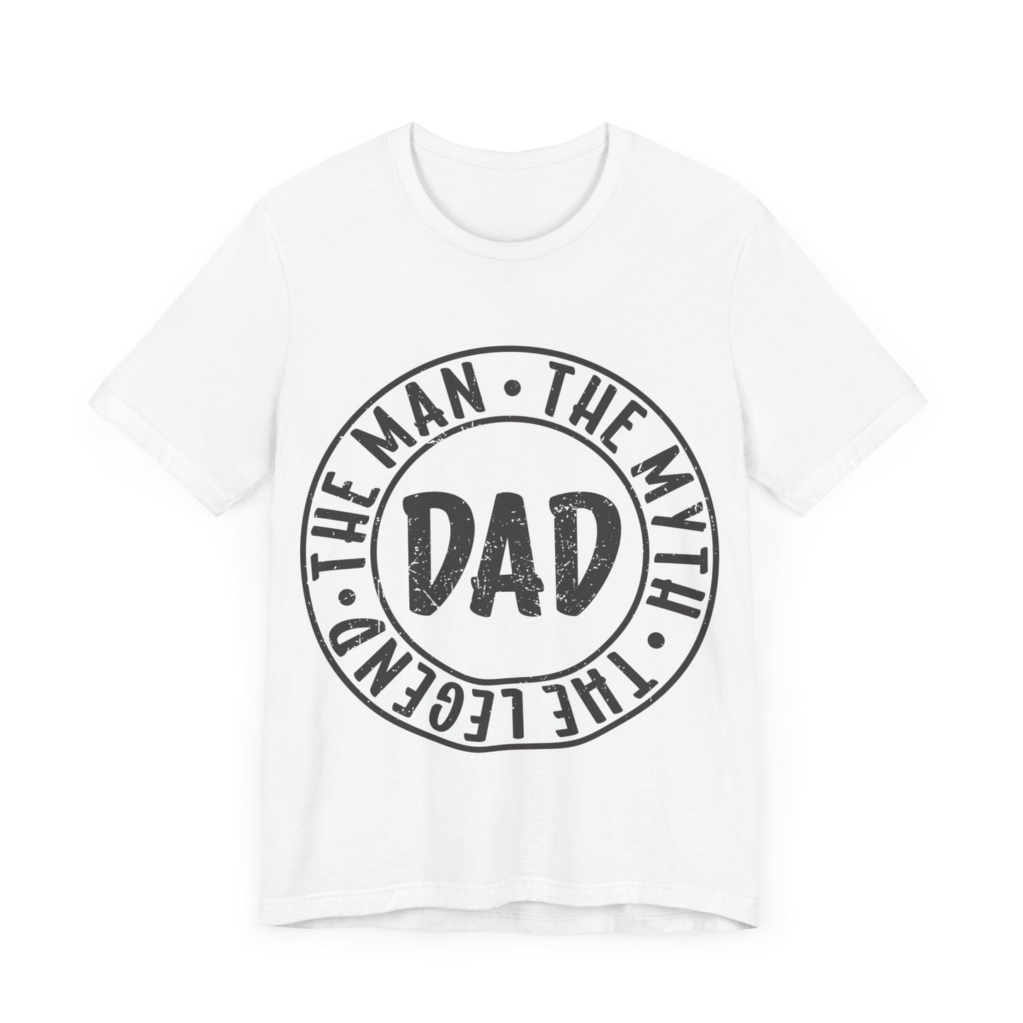 DAD The Man. The Myth. The Legend Jersey Short Sleeve Tee