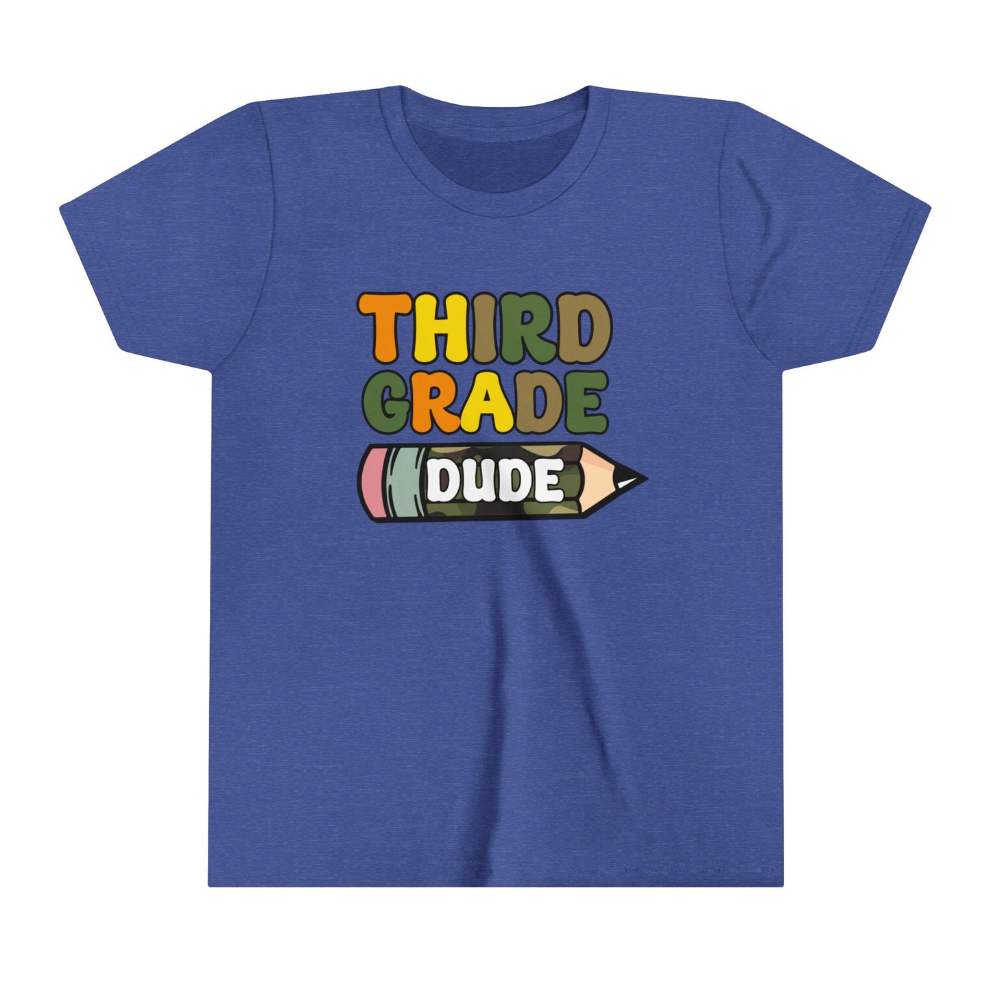 Third Grade Dude Youth Short Sleeve Tee
