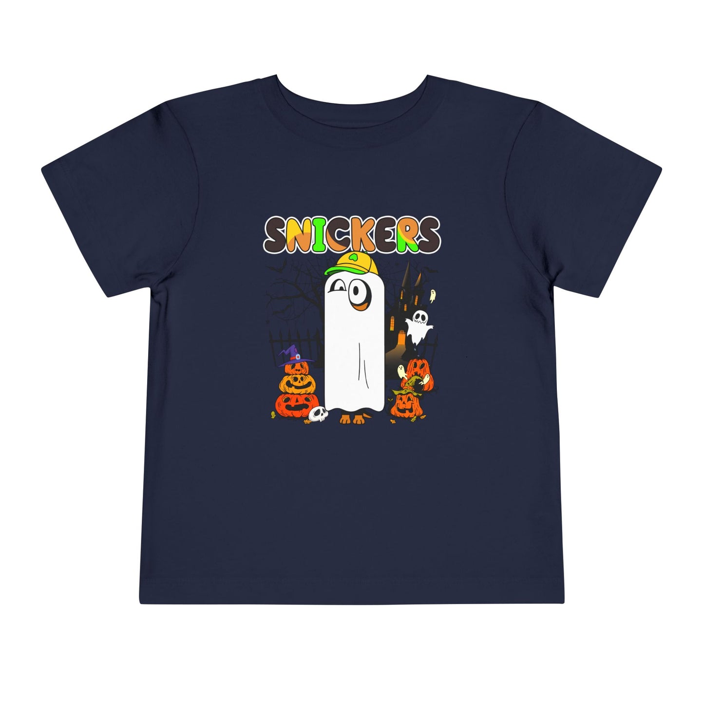 Snickers Ghost Toddler Short Sleeve Tee