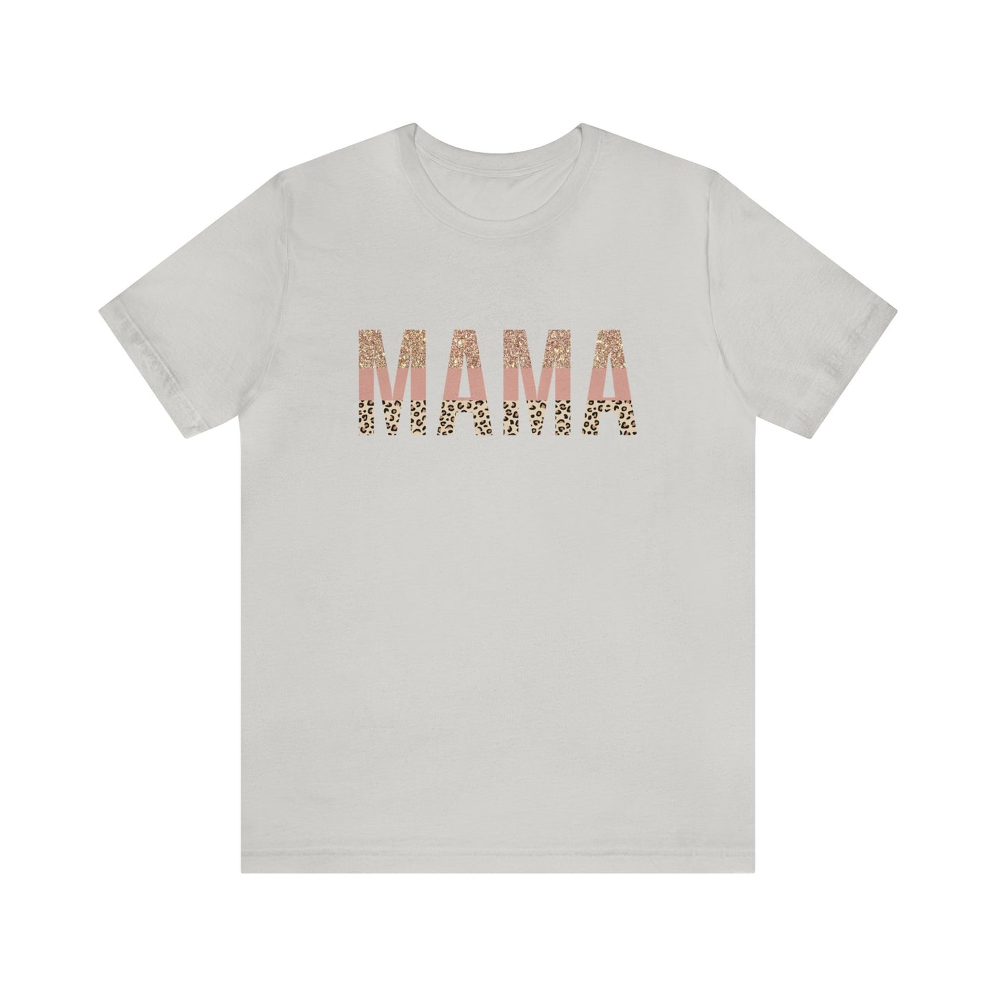 MAMA Leopard print short sleeve tshirt