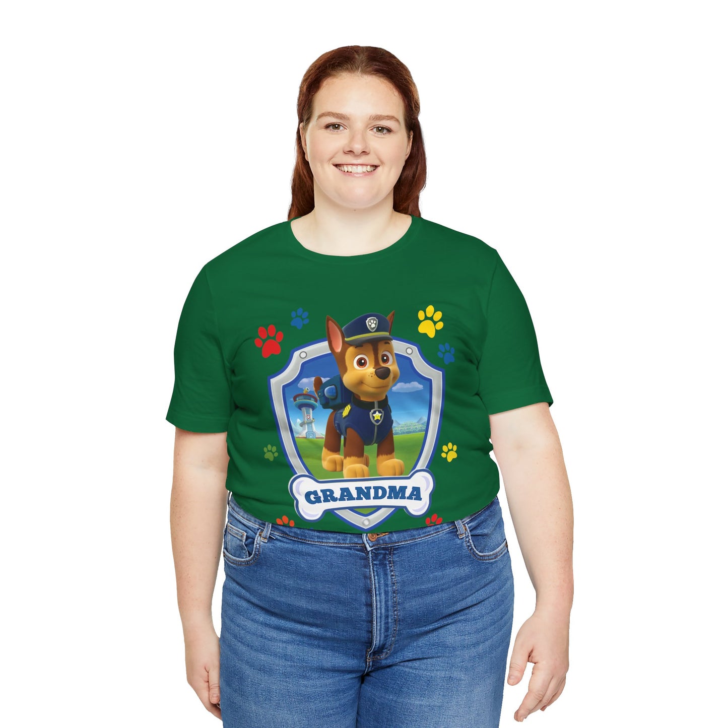 Grandma of the Birthday Boy Jersey Short Sleeve Tee