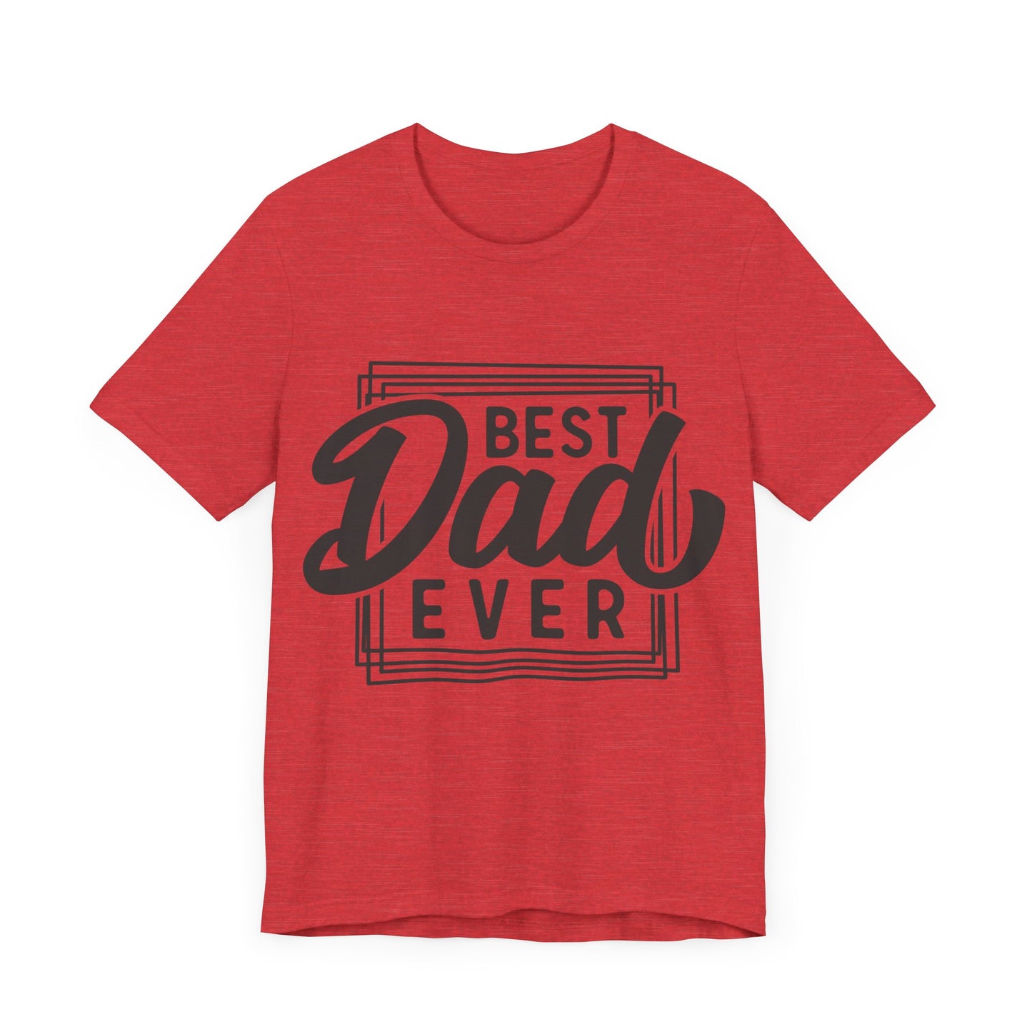Best Dad Ever Jersey Short Sleeve Tee
