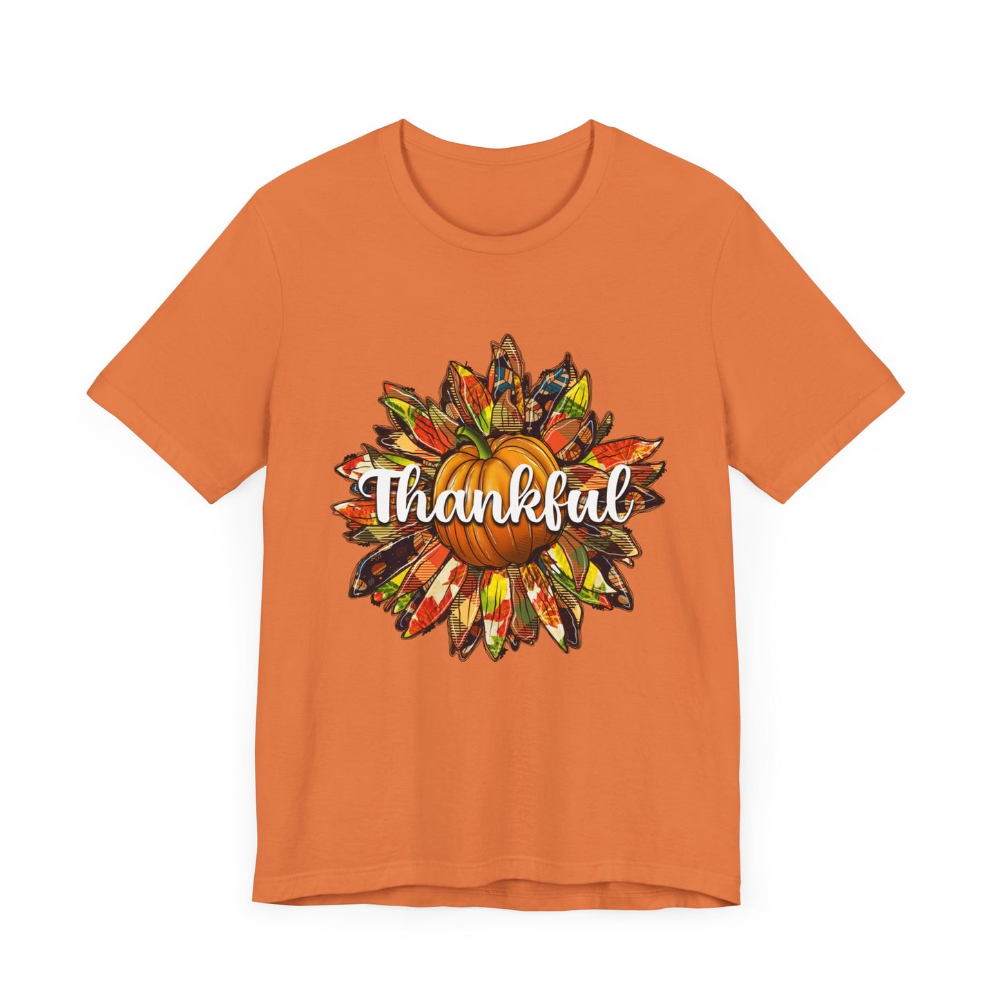 Thankful Sunflower Jersey Short Sleeve Tee