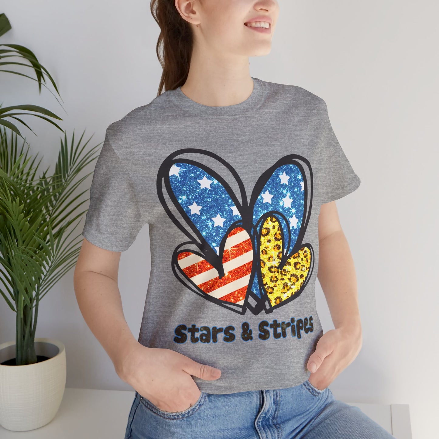 Stars and Stripes Short Sleeve Tee