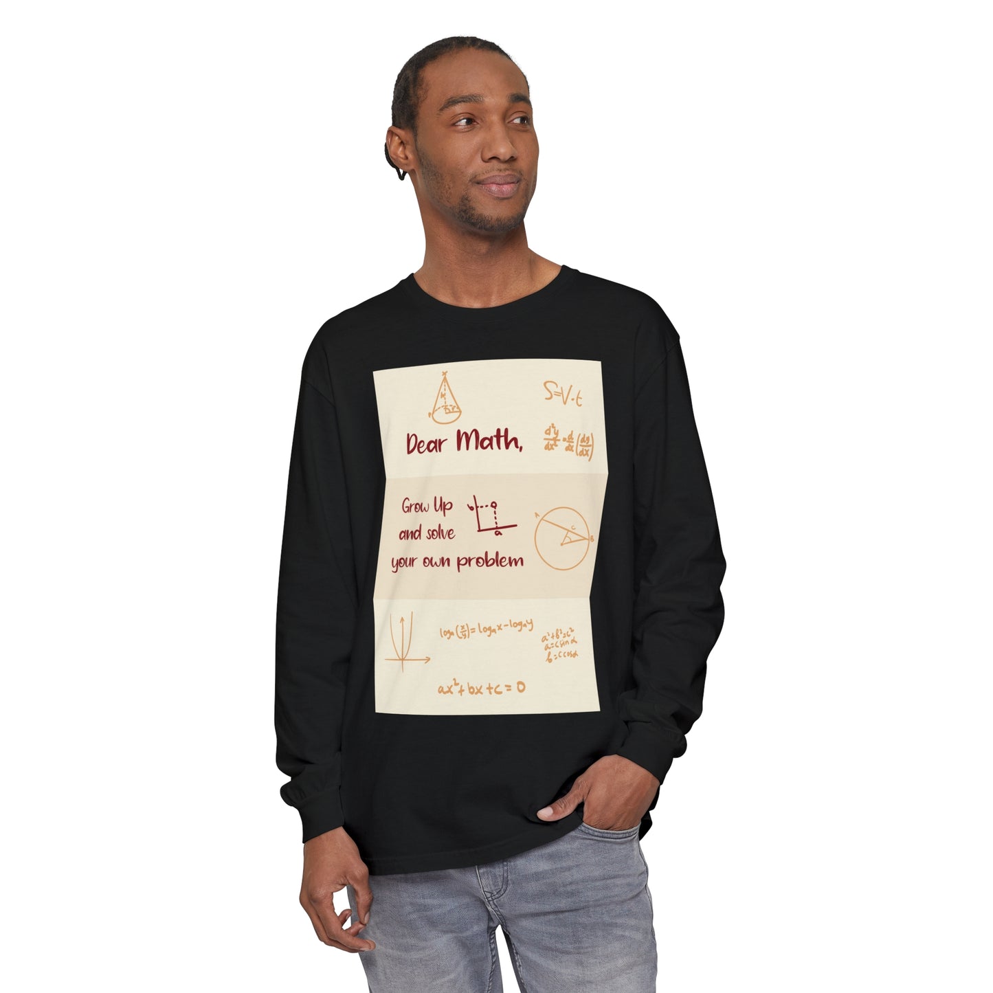 Dear Math Long Sleeve T-Shirt