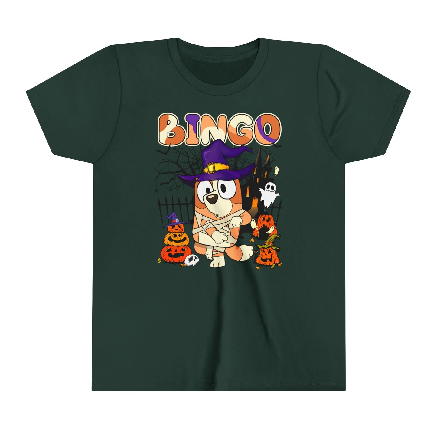 Bingo Witch Youth Short Sleeve Tee