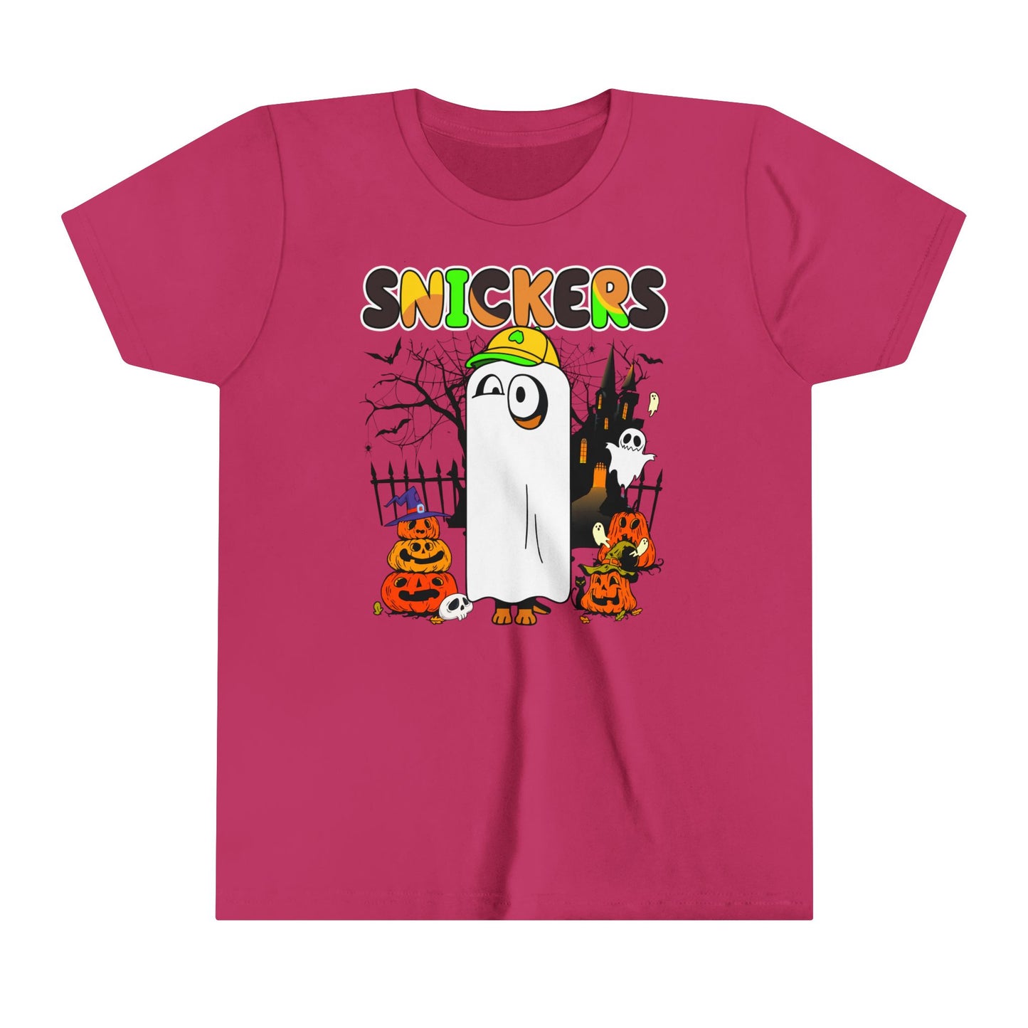 Snickers Ghost Youth Short Sleeve Tee