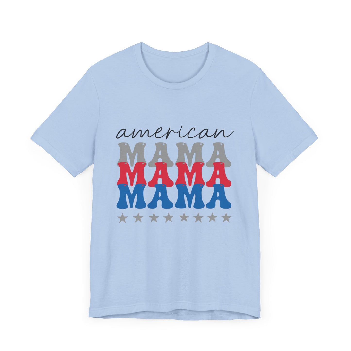 American Mama Jersey Short Sleeve Tee