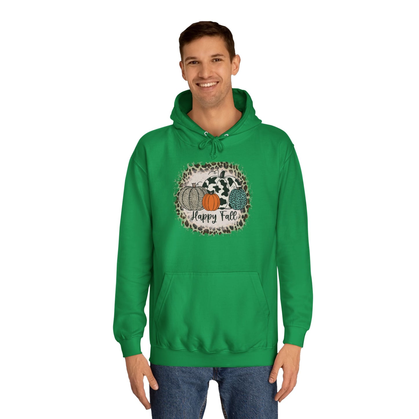Happy Fall College Hoodie