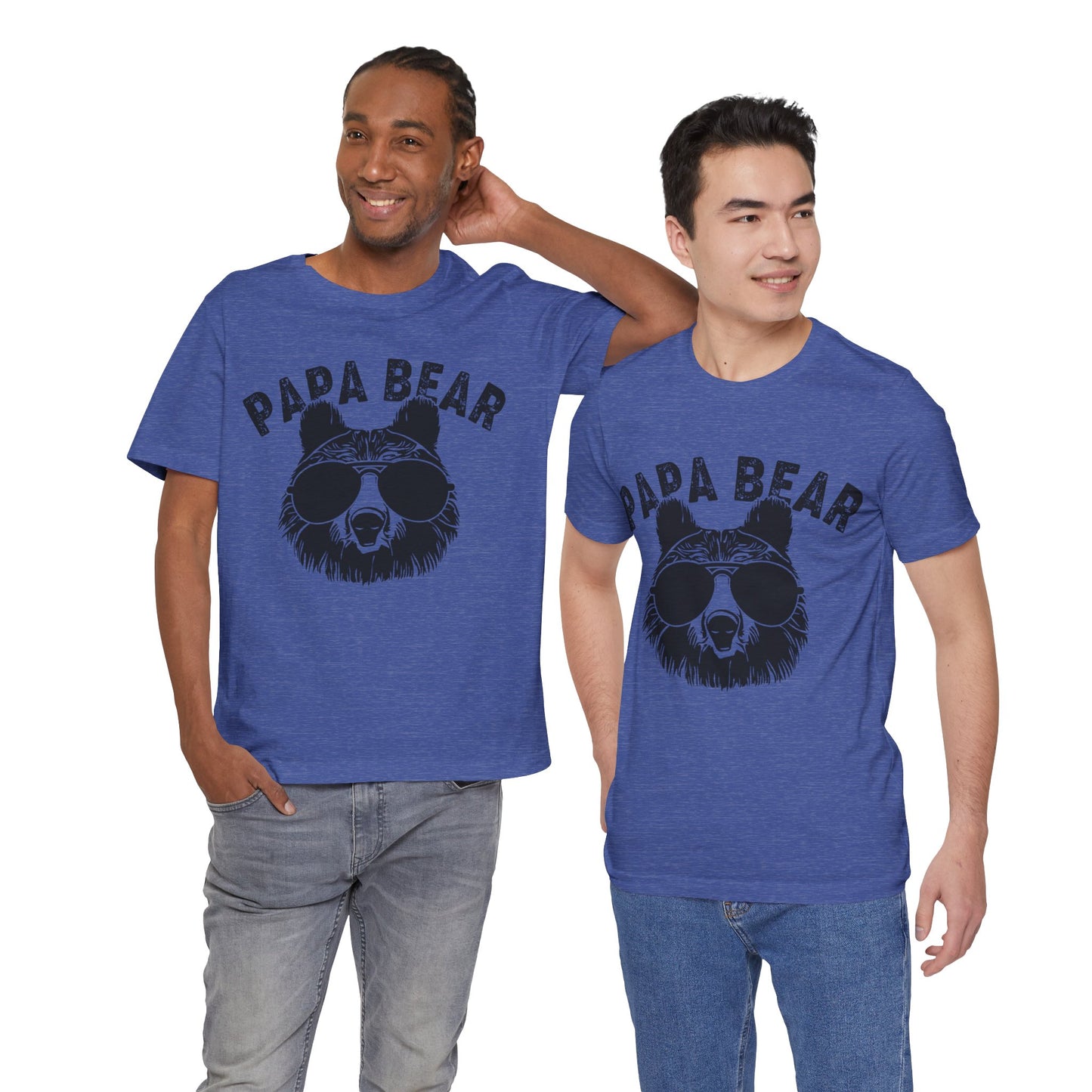 Papa Bear Jersey Short Sleeve Tee