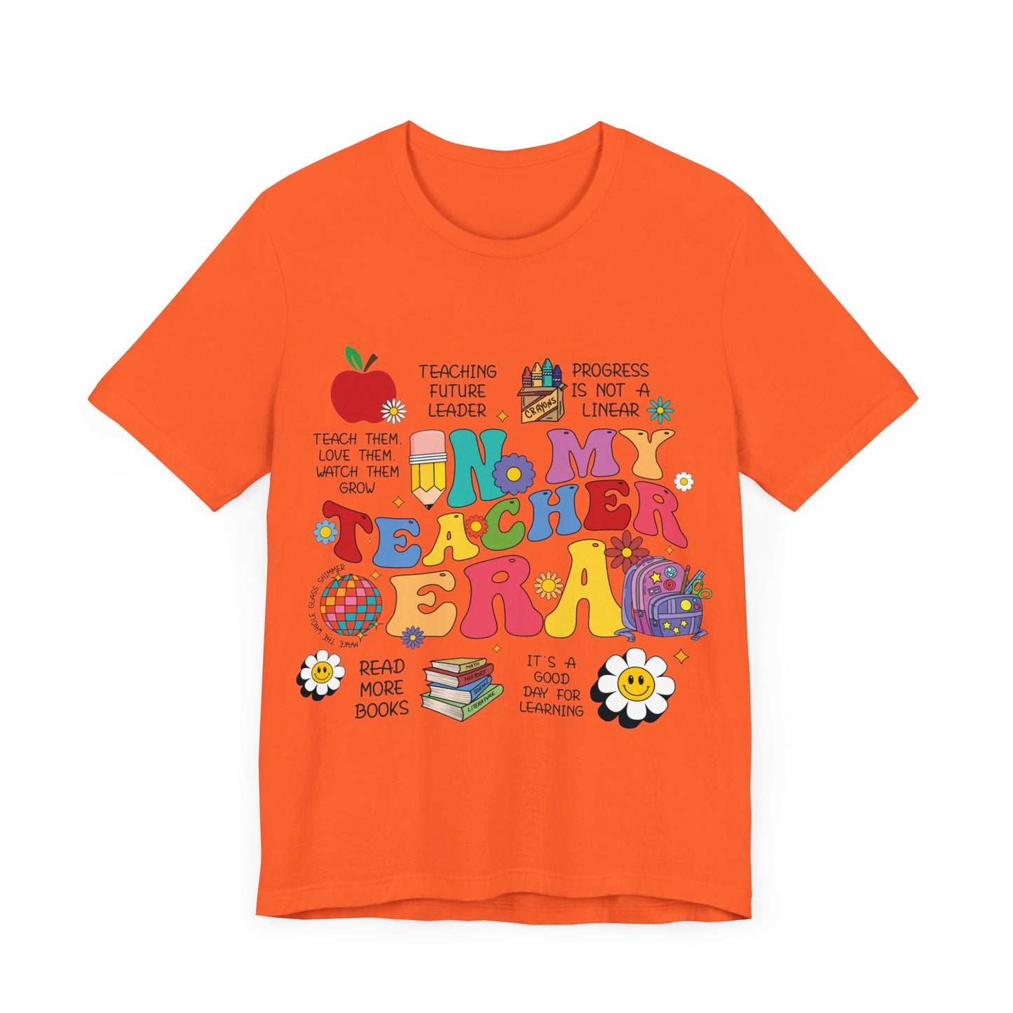 In My Teacher Era Jersey Short Sleeve Tee