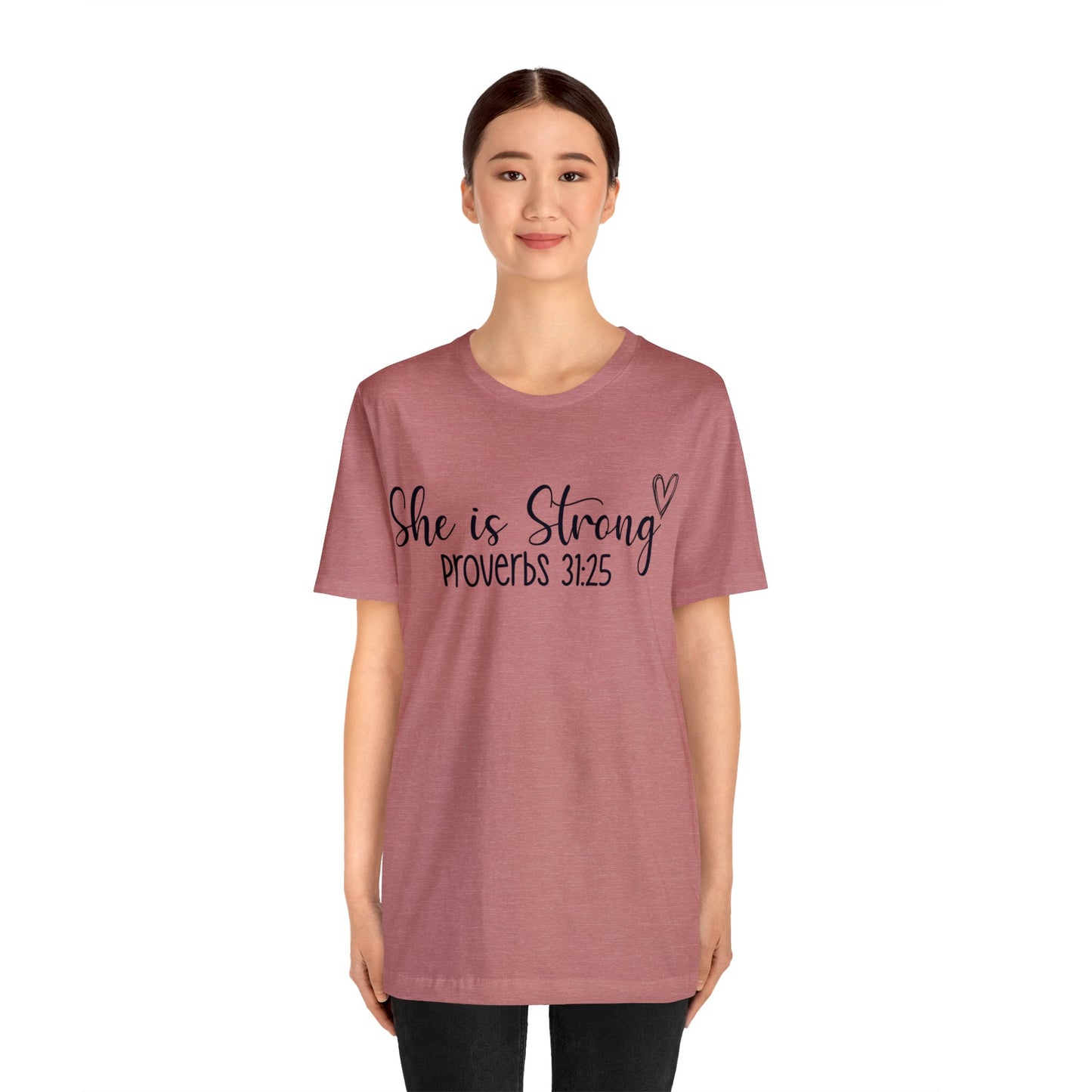 She is Strong Short sleeve Tshirt