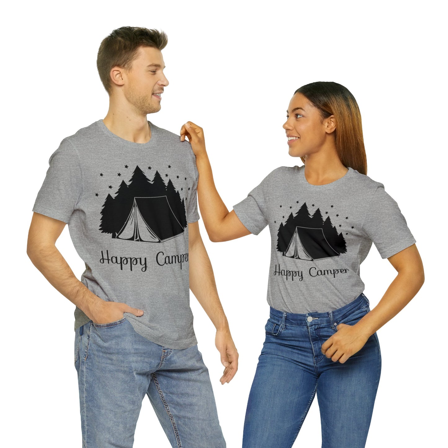 Happy Camper Short Sleeve Tshirt