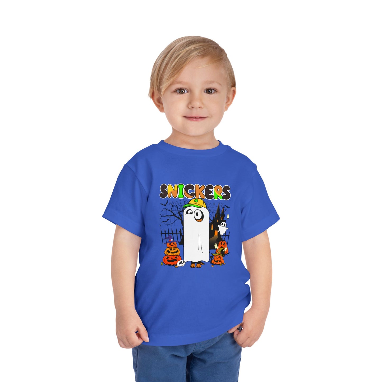 Snickers Ghost Toddler Short Sleeve Tee