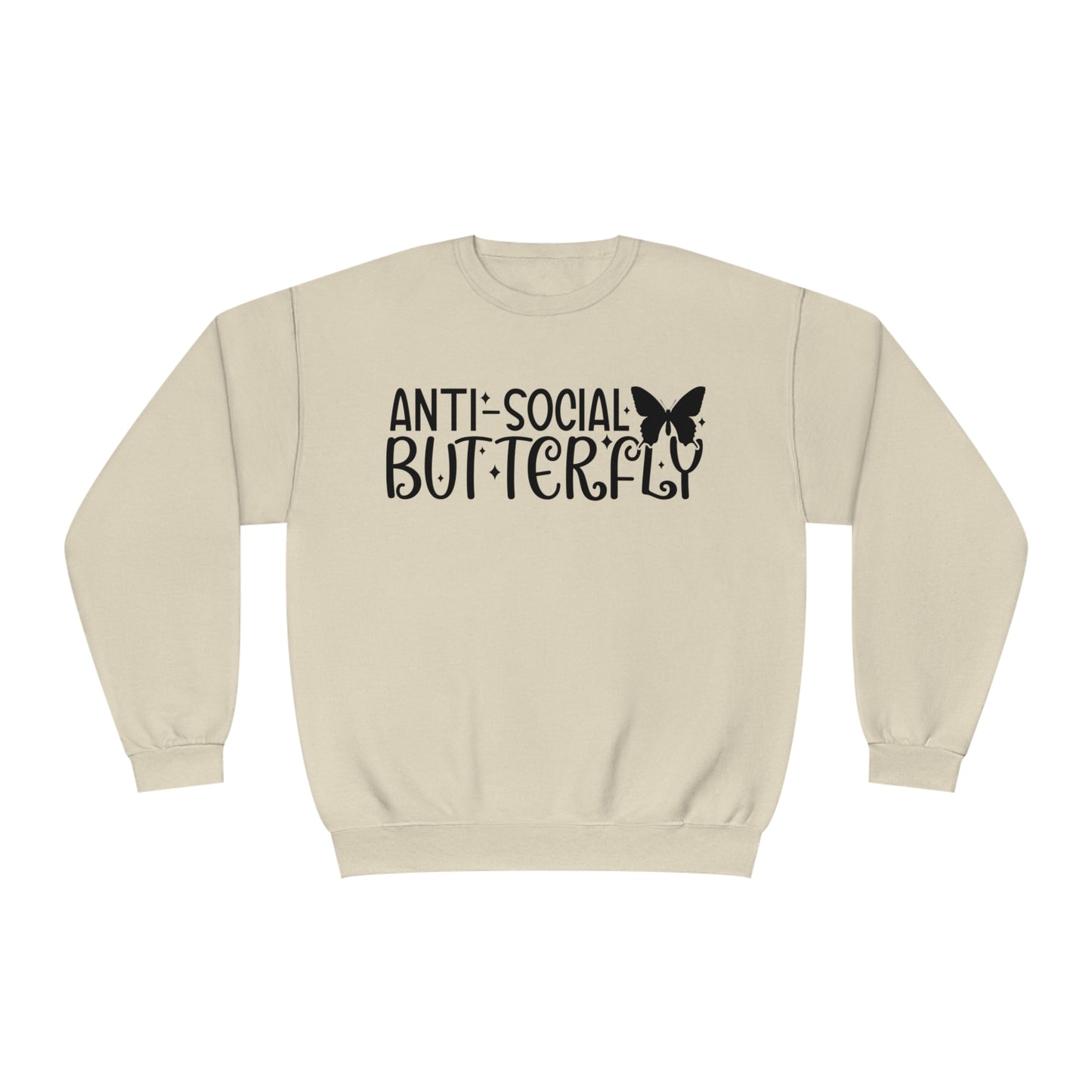Anti-Social Butterfly Crewneck Sweatshirt