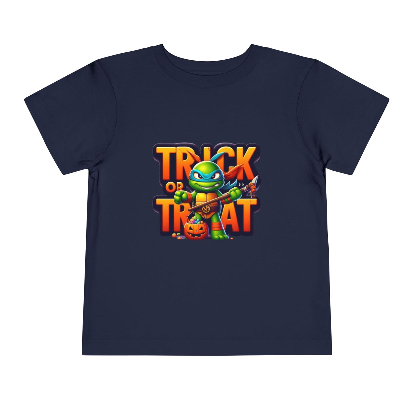 Trick or Treat Ninja Turtle Toddler Short Sleeve Tee