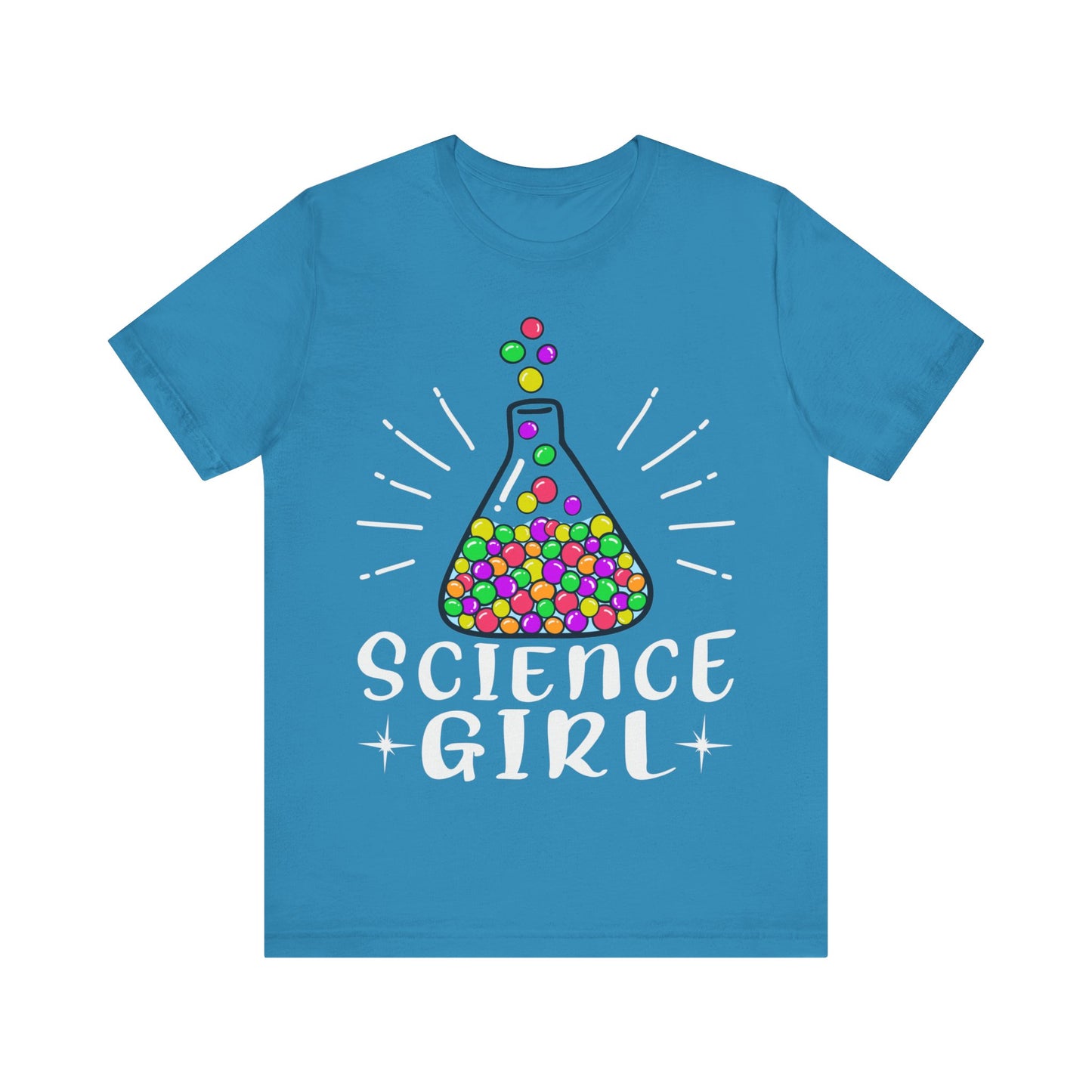 Science Girl Jersey Short Sleeve Tee