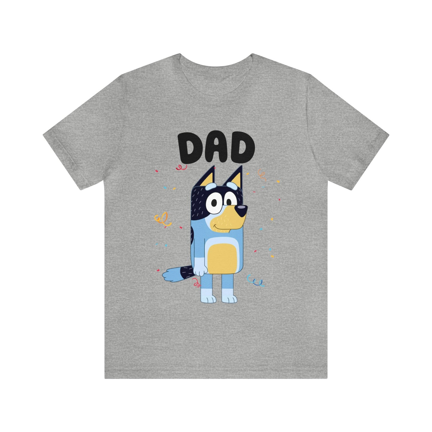 Dad Bluey Birthday Short sleeve Tshirt