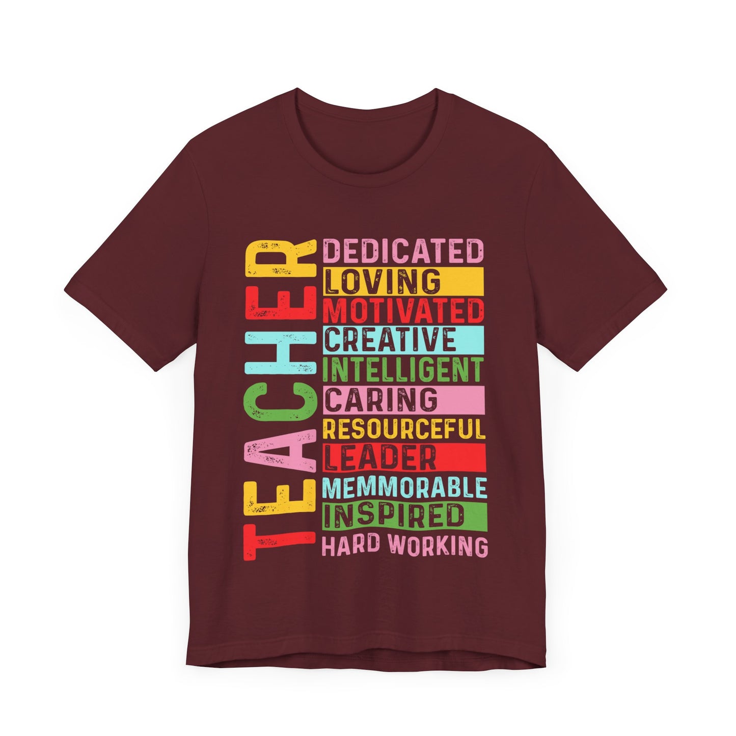 Teacher Jersey Short Sleeve Tee