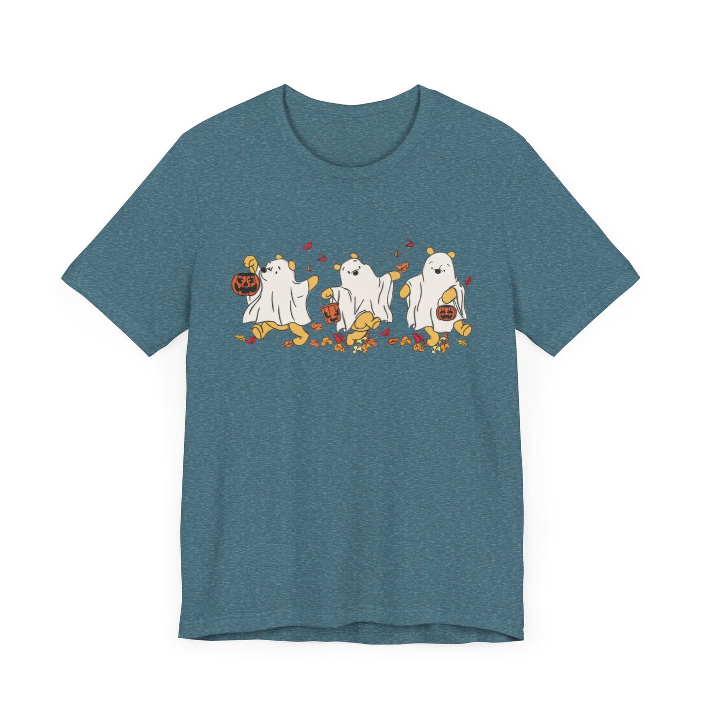 Halloween Pooh Jersey Short Sleeve Tee