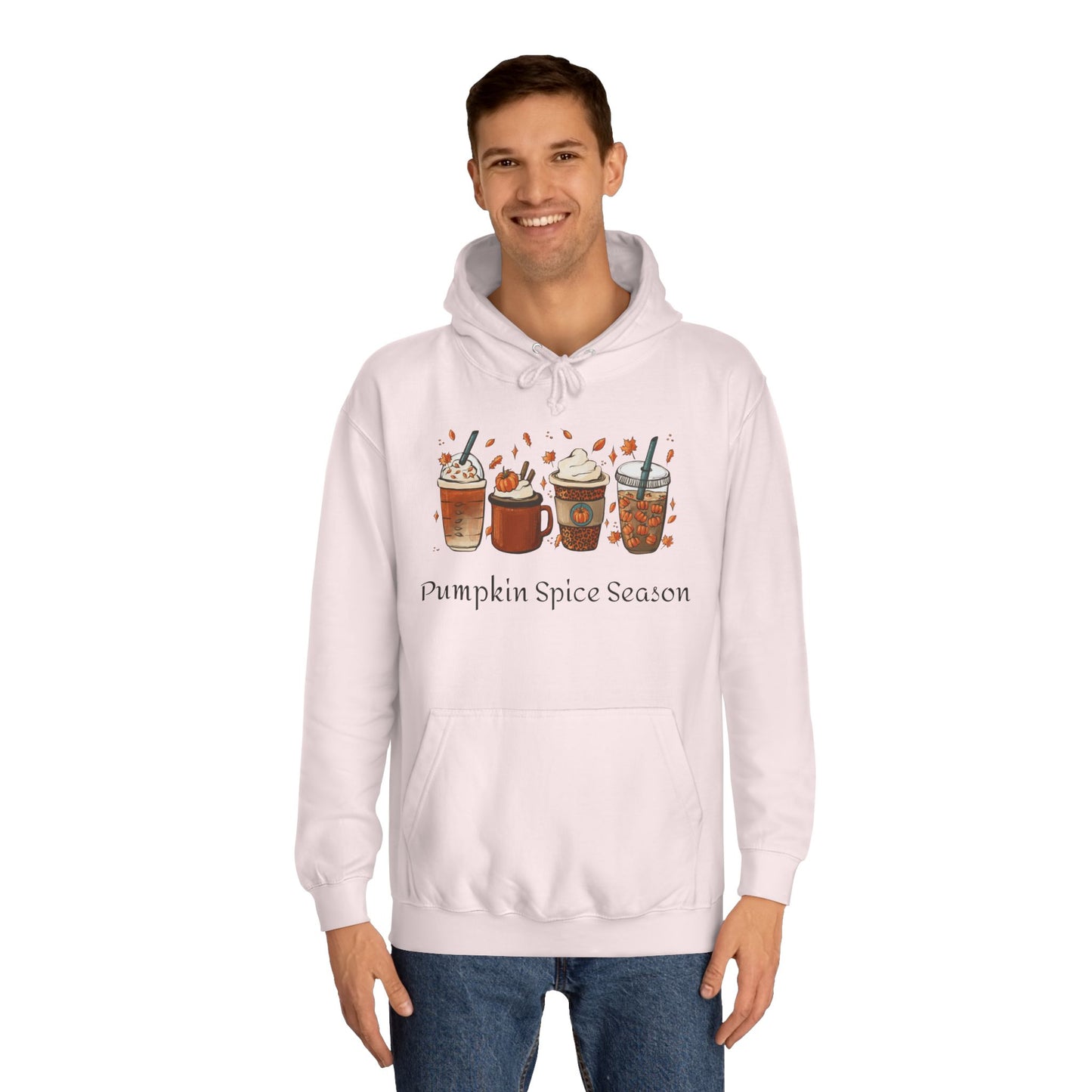Pumpkin Spice Season College Hoodie