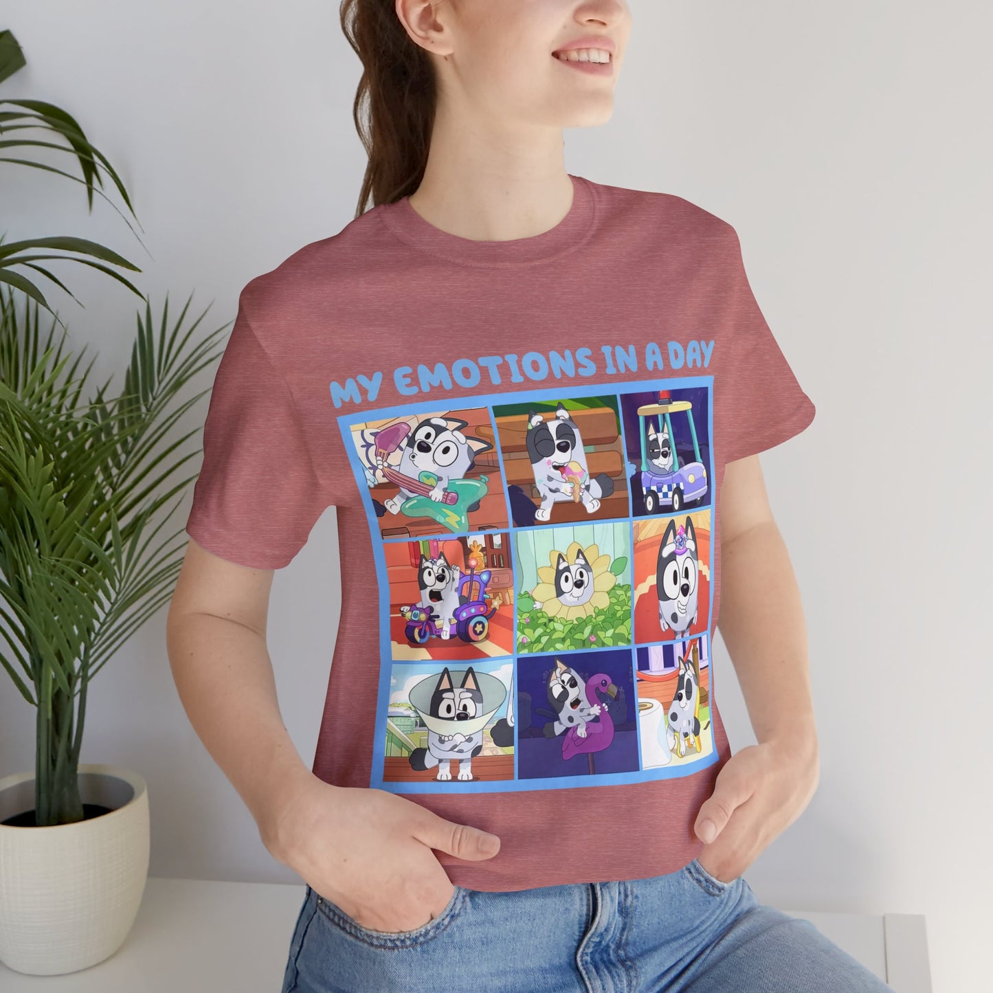 My Emotions in a Day Short Sleeve Tee