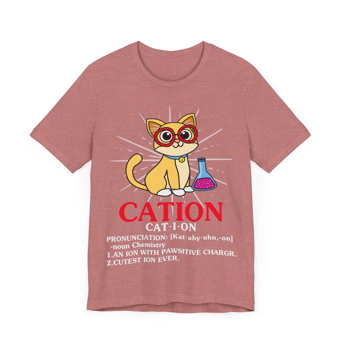 Cat-I-On (Cation) Definition Jersey Short Sleeve Tee