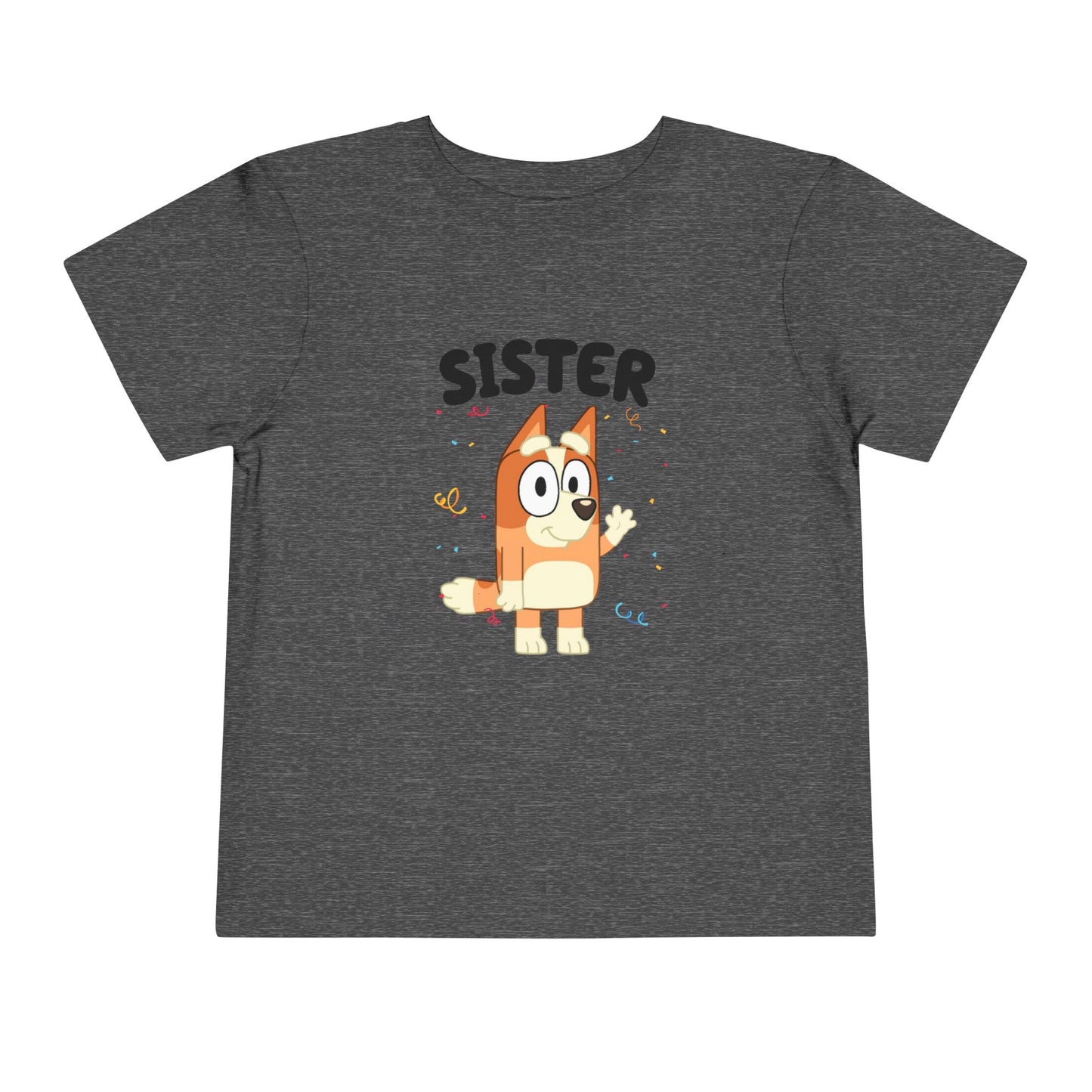 Sister Birthday Toddler Short Sleeve Tee