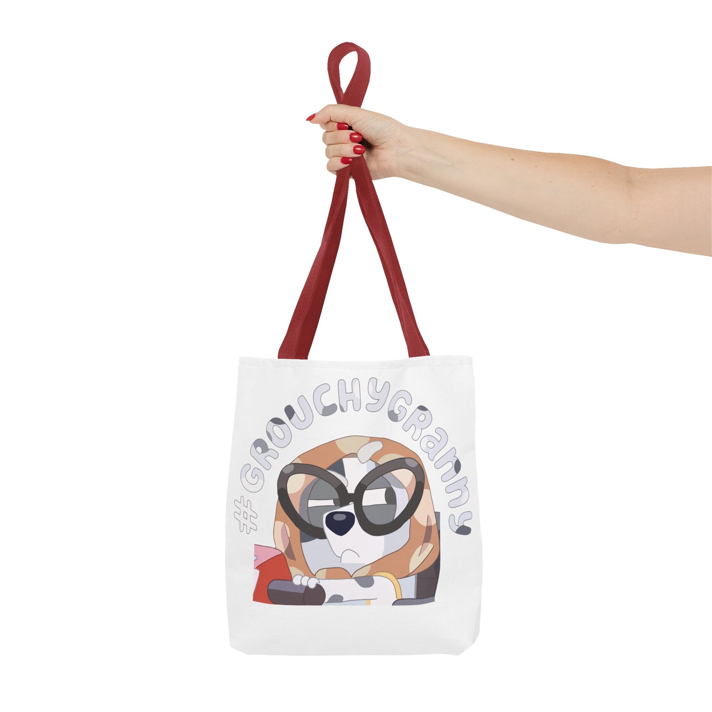 #GROUCHY GRANNY Tote Bag (AOP)