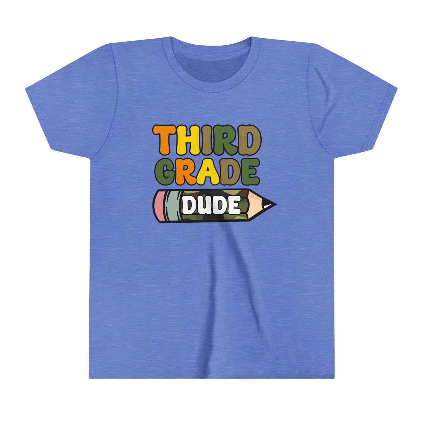 Third Grade Dude Youth Short Sleeve Tee