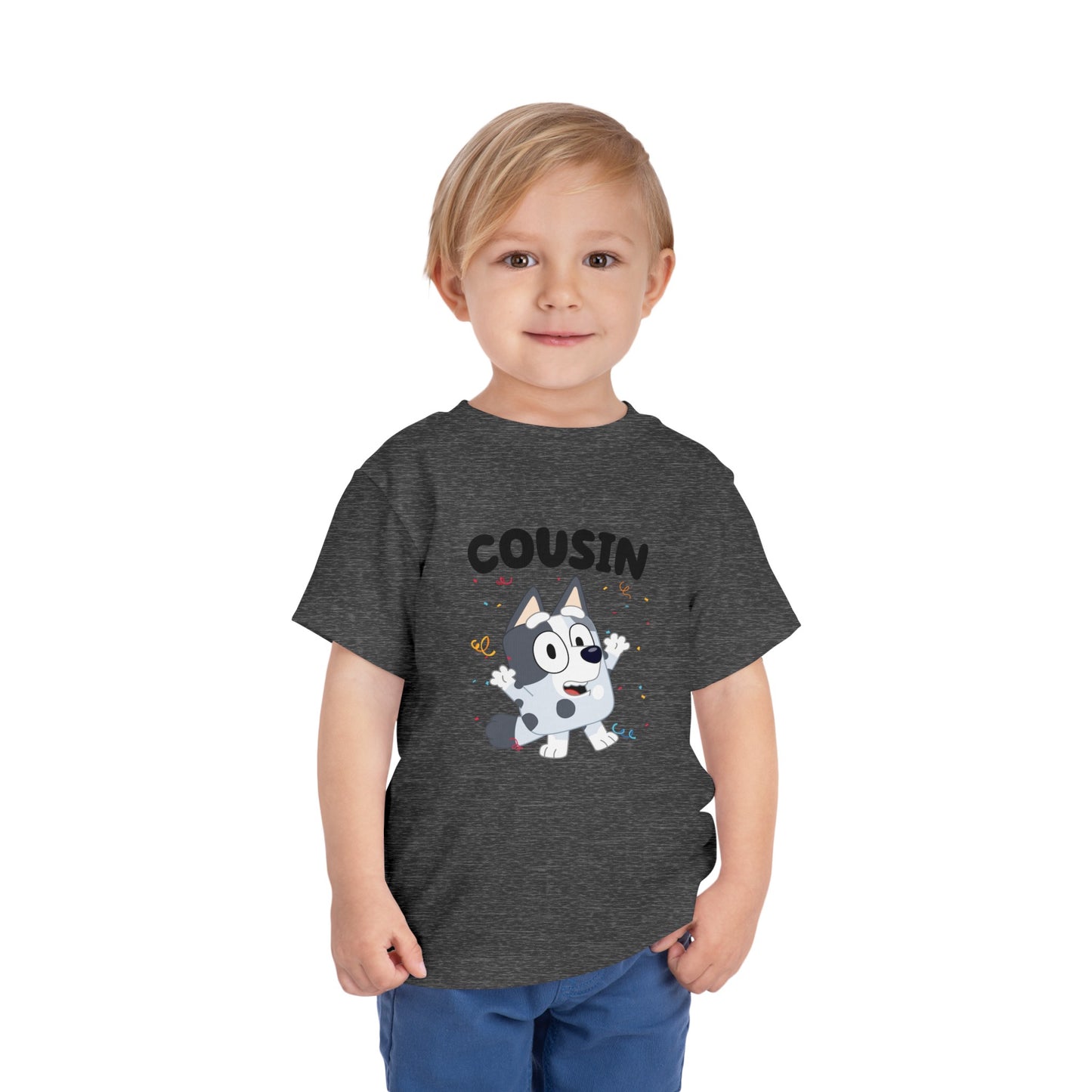 Cousin Birthday Toddler Short Sleeve Tee
