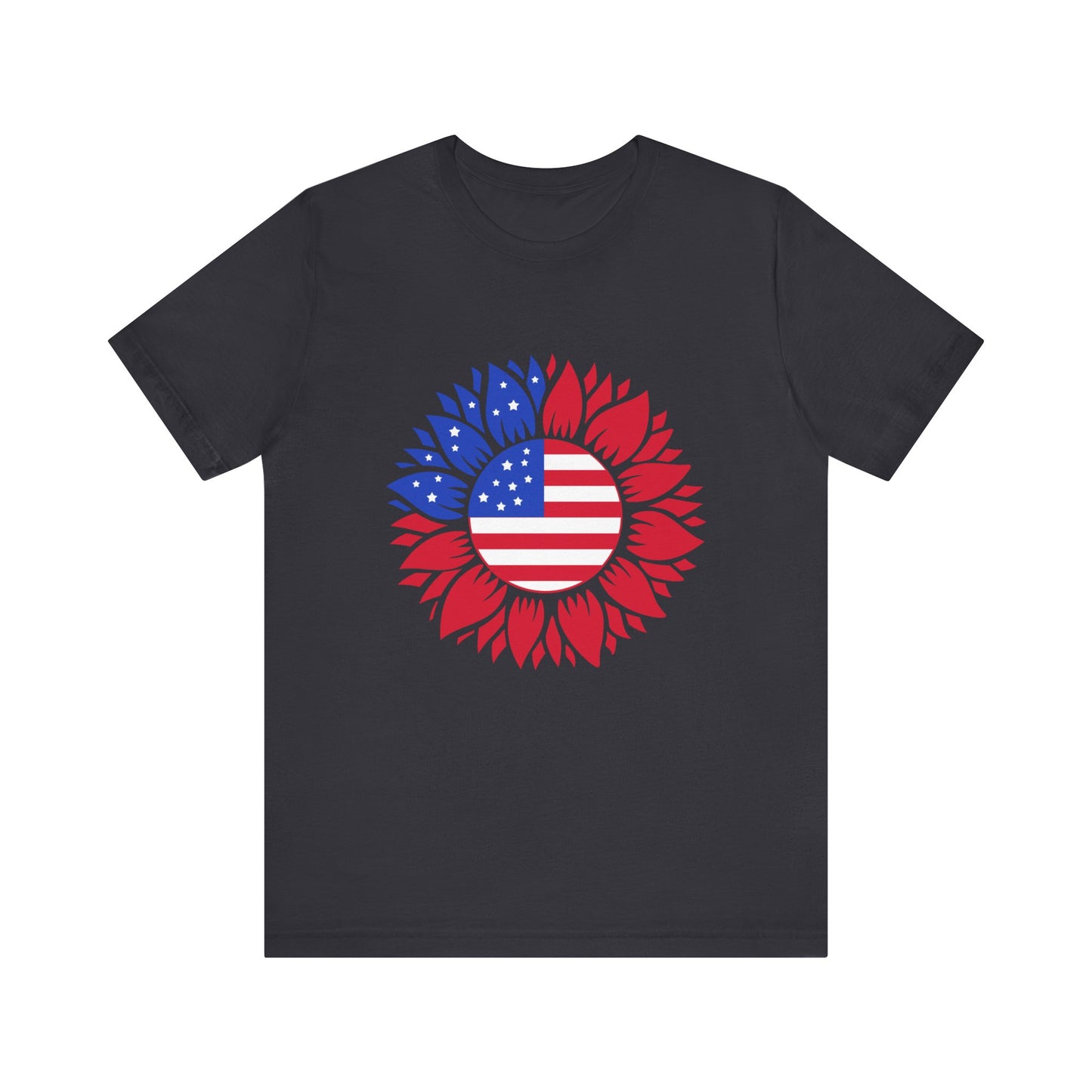 American Sunflower Jersey Short Sleeve Tee