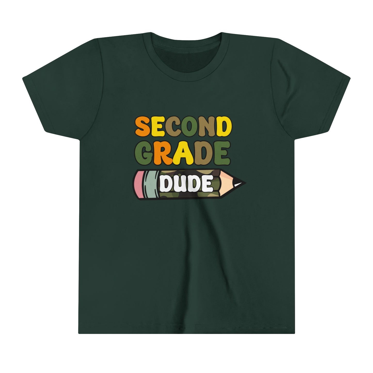 Second Grade Dude Youth Short Sleeve Tee